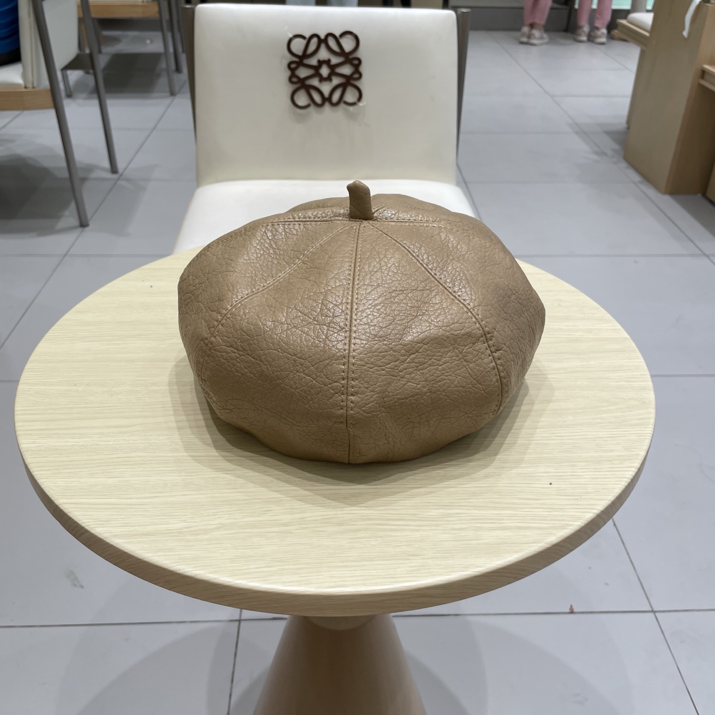 塞琳Celine日系文艺仿羊毛渔夫帽女秋冬新款百搭盆帽保暖针织水桶帽显脸小