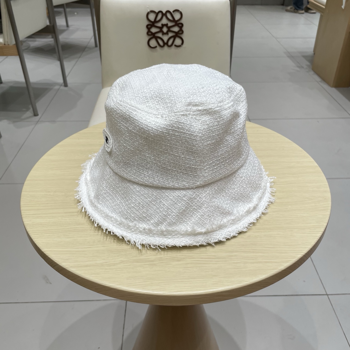 Chanel渔夫帽2025新款日系休闲百搭显脸小素颜盆帽设计感遮阳太阳帽子女