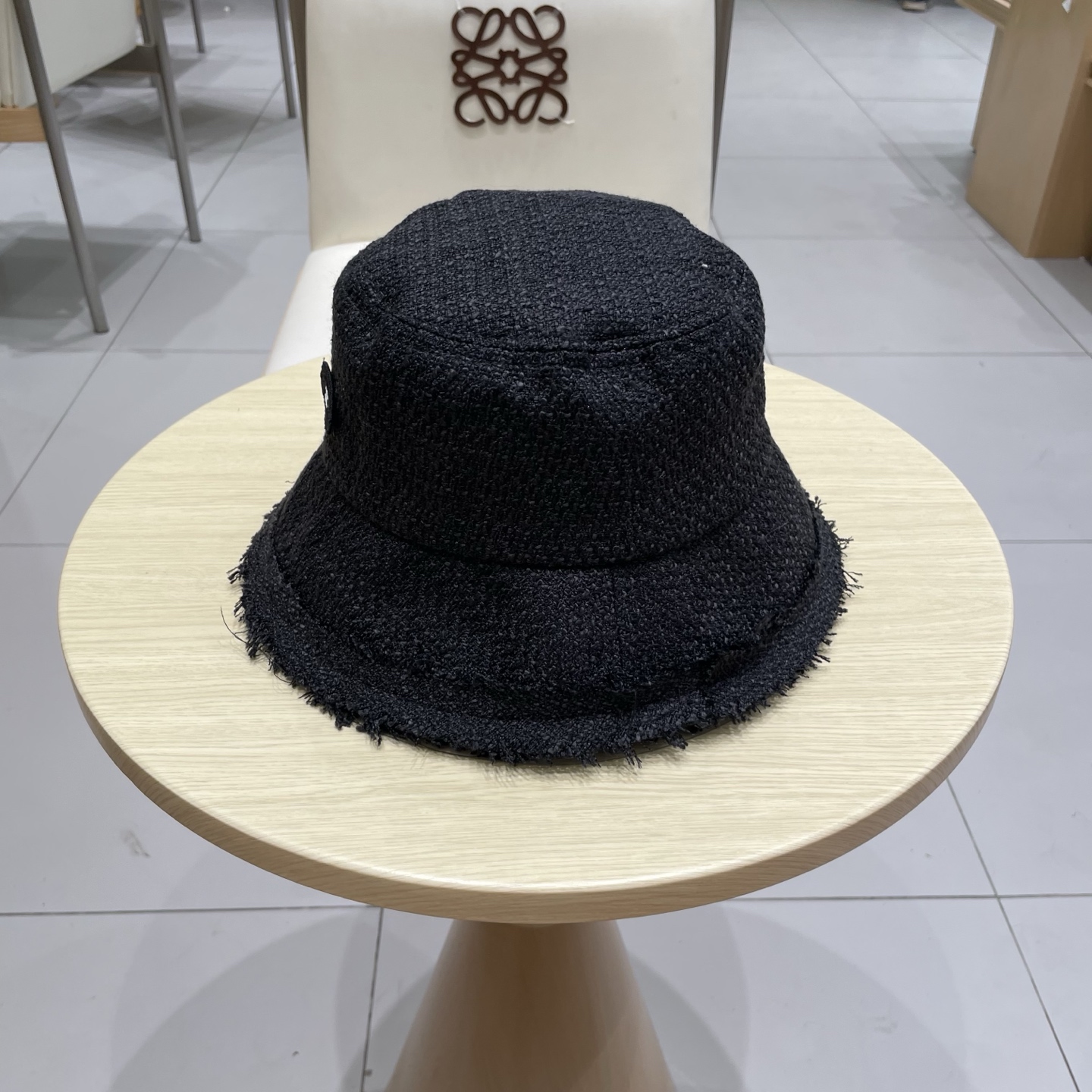 Chanel渔夫帽2025新款日系休闲百搭显脸小素颜盆帽设计感遮阳太阳帽子女