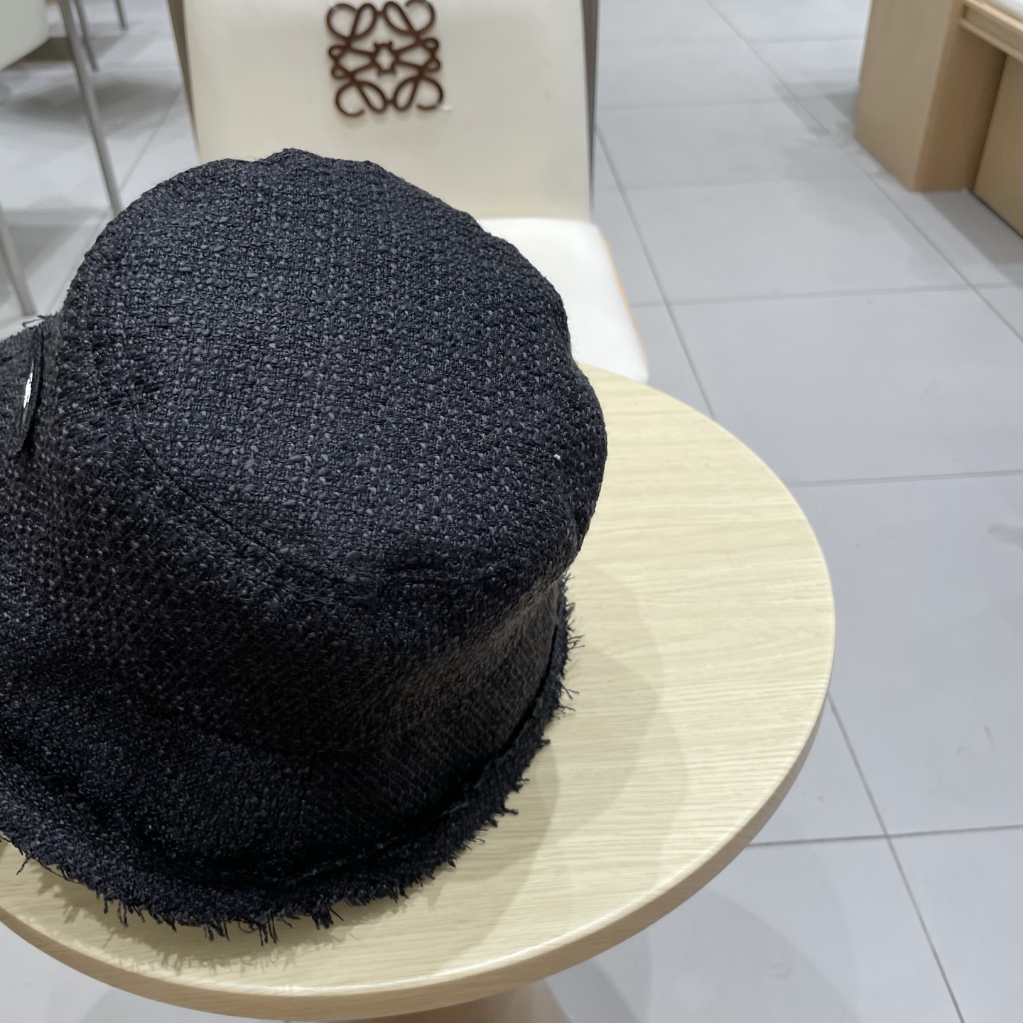 Chanel渔夫帽2025新款日系休闲百搭显脸小素颜盆帽设计感遮阳太阳帽子女