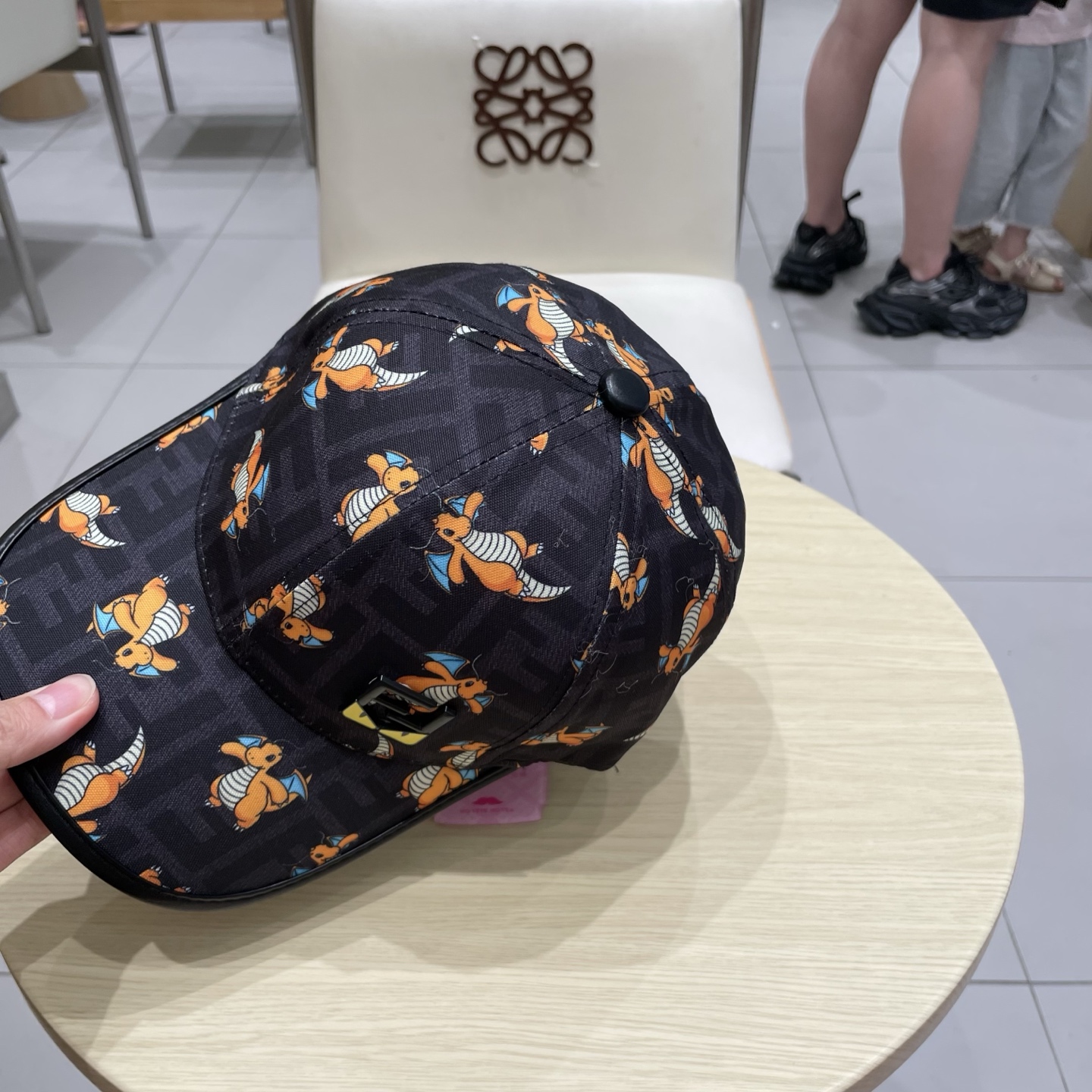 FENDI芬迪 老花系列棒球帽🧢 经典FF中古单品，气质穿搭单品，质量杠杠👍