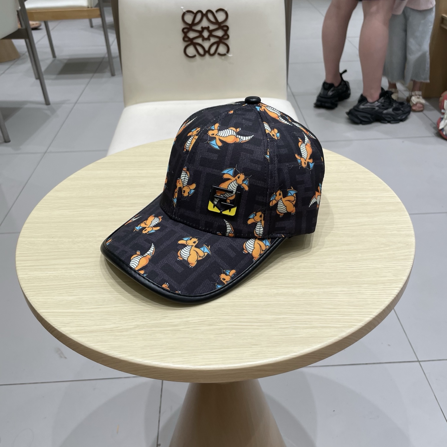 FENDI芬迪 老花系列棒球帽🧢 经典FF中古单品，气质穿搭单品，质量杠杠👍