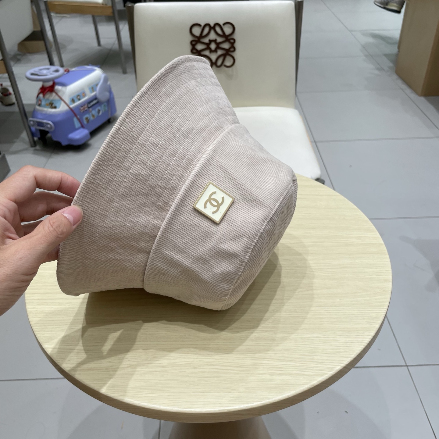 香奈儿Chanel-秋款新款渔夫帽，经典小香风头围57cm～