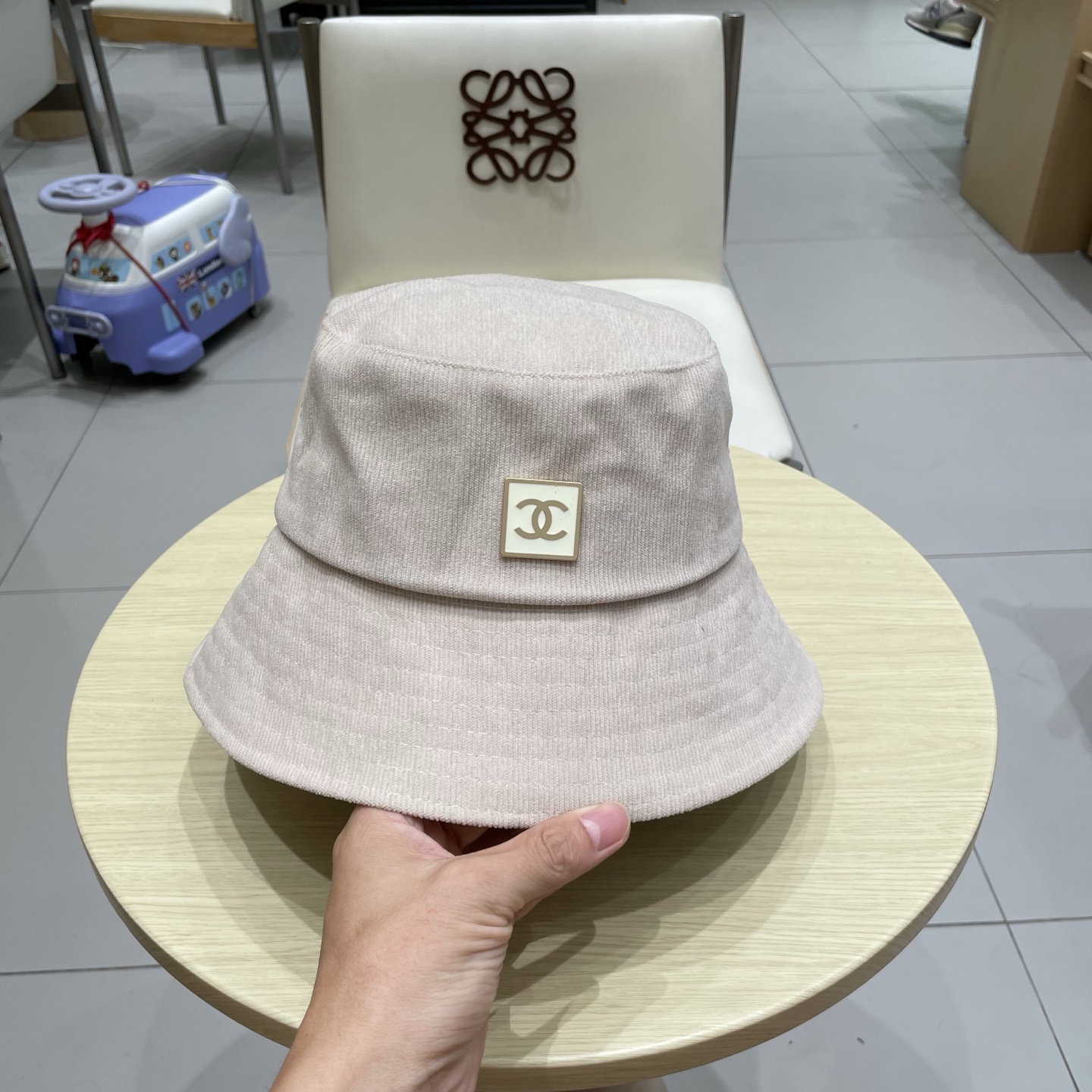 香奈儿Chanel-秋款新款渔夫帽，经典小香风头围57cm～