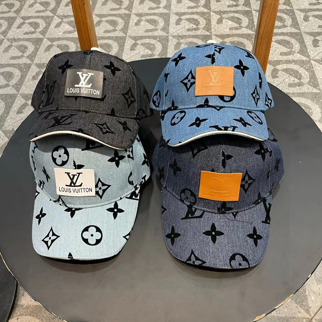  上新！路易威登 LouisVuitton 😍新款LV棒球帽，重工打造♥️早春系列高端大气，百搭款🤗男女