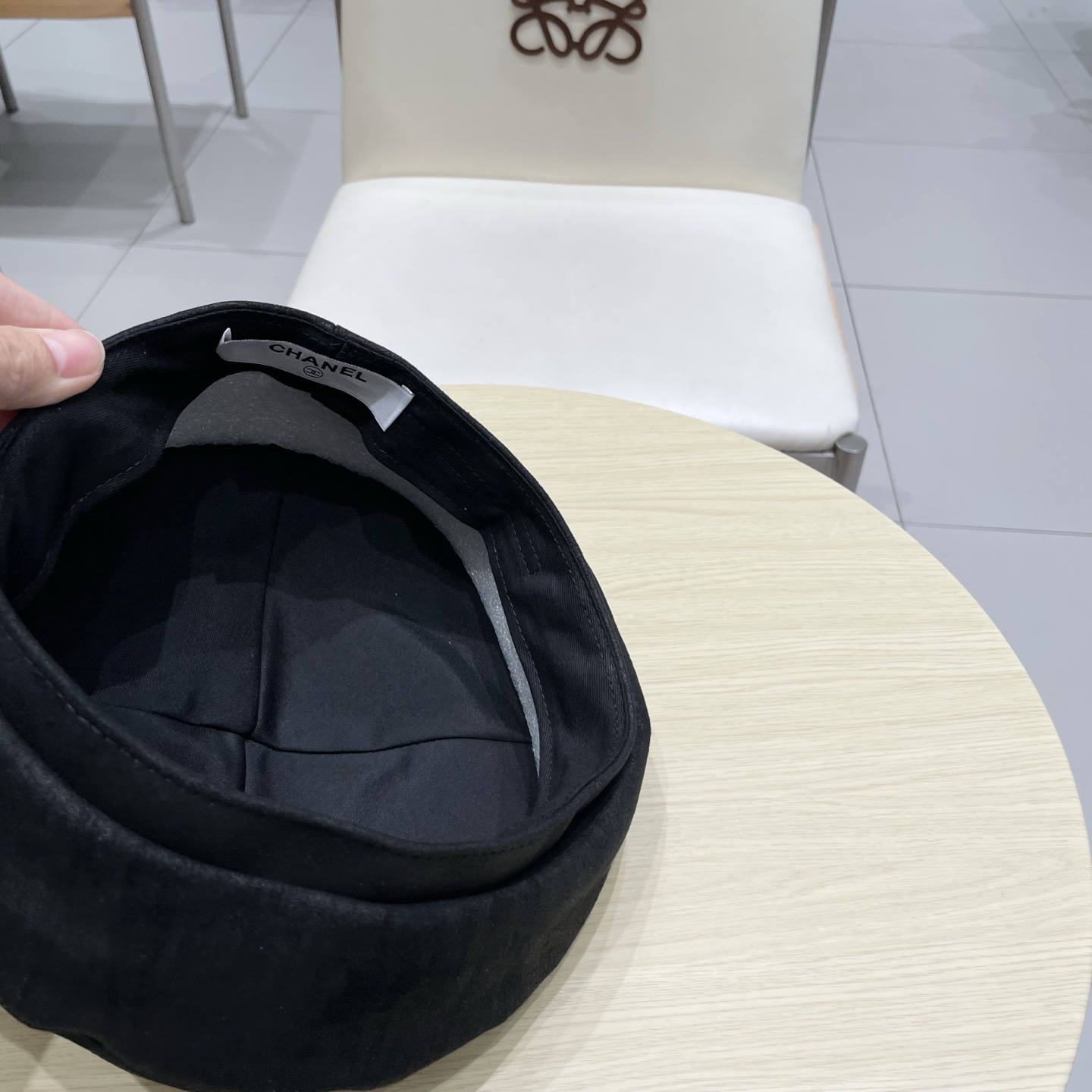  chanel香奈儿秋冬复古麂皮绒贝雷帽韩系文艺百搭画家帽平顶港式显脸小黑帽子女