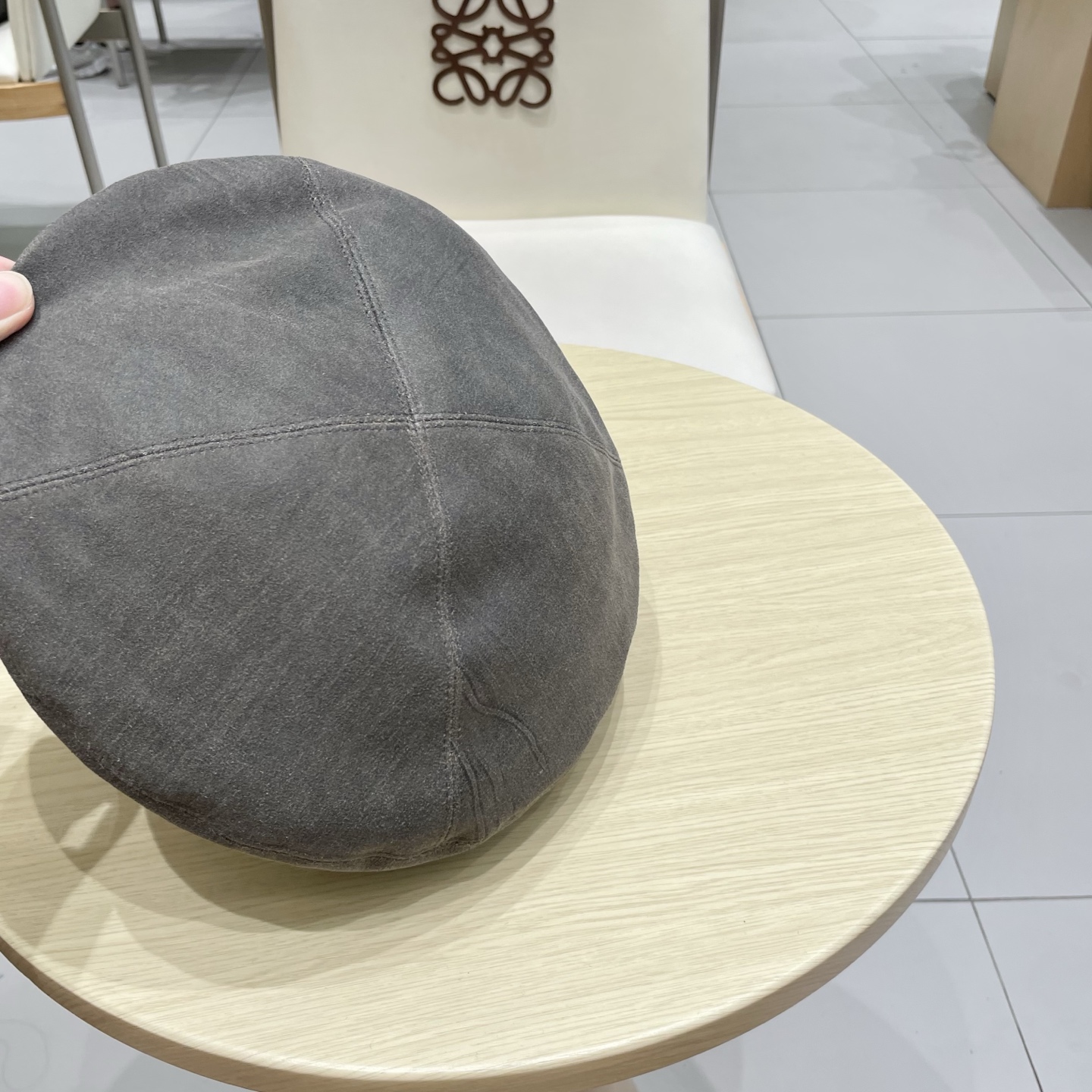  chanel香奈儿秋冬复古麂皮绒贝雷帽韩系文艺百搭画家帽平顶港式显脸小黑帽子女