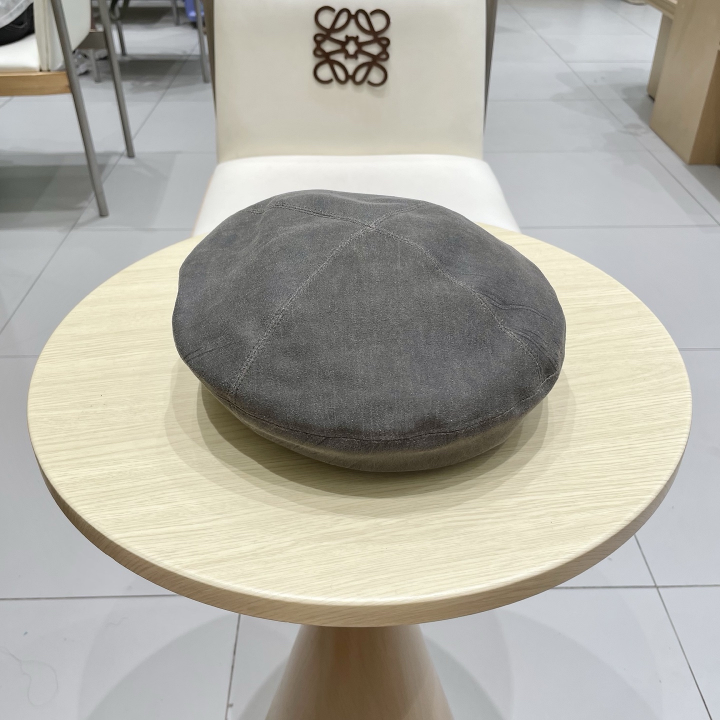  chanel香奈儿秋冬复古麂皮绒贝雷帽韩系文艺百搭画家帽平顶港式显脸小黑帽子女