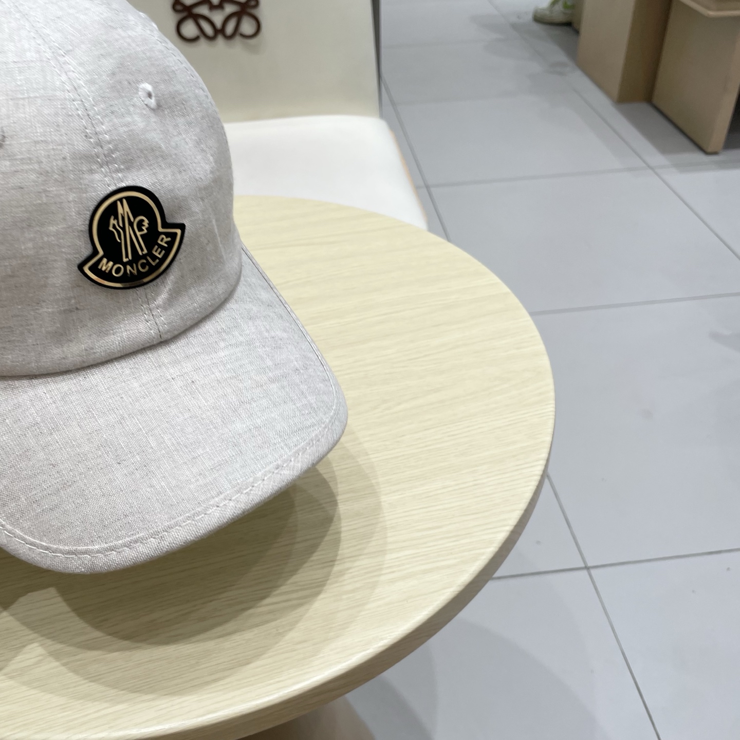  蒙口【MONCELER早秋新款简约棒球帽女网眼透气遮阳帽时尚百搭鸭舌帽潮男