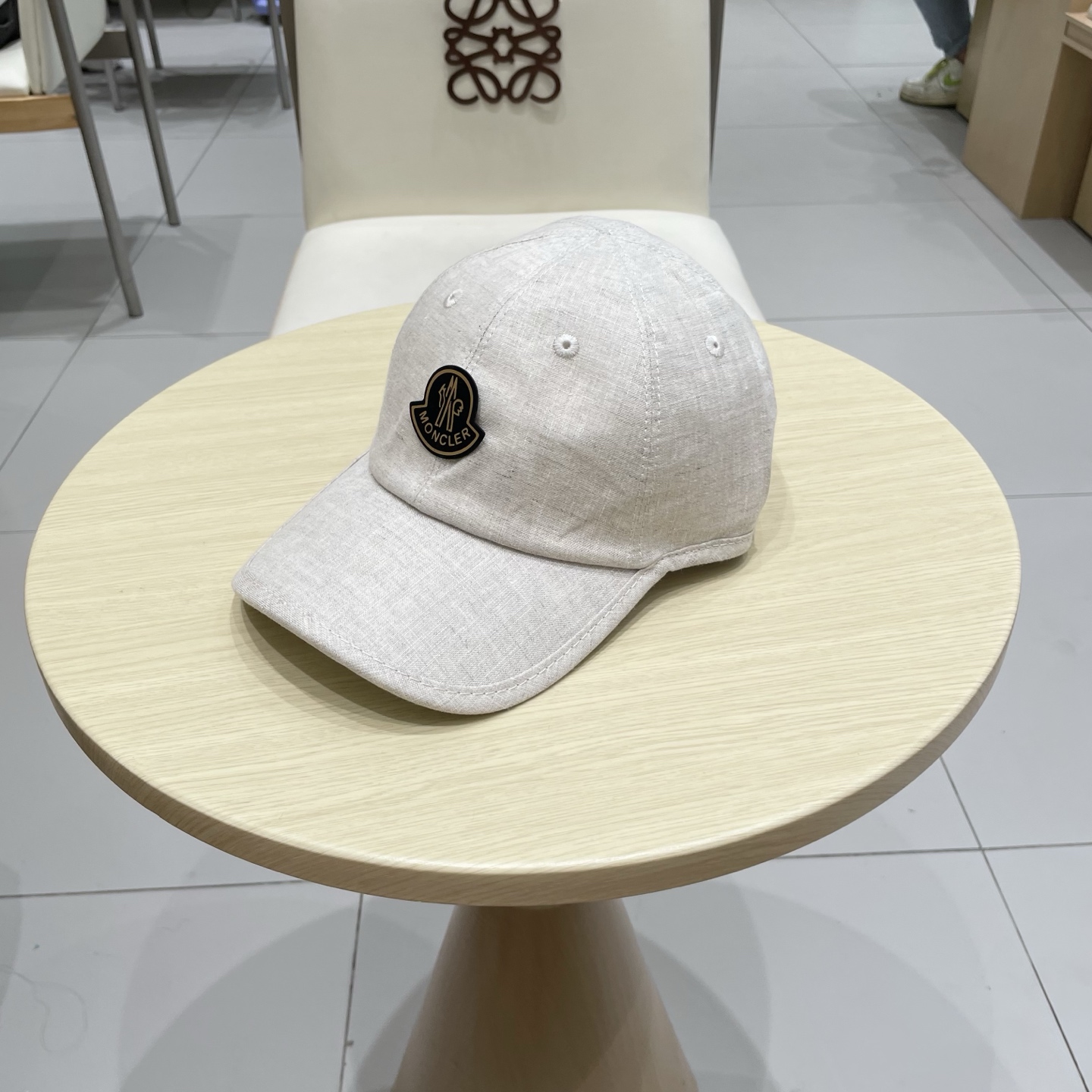  蒙口【MONCELER早秋新款简约棒球帽女网眼透气遮阳帽时尚百搭鸭舌帽潮男