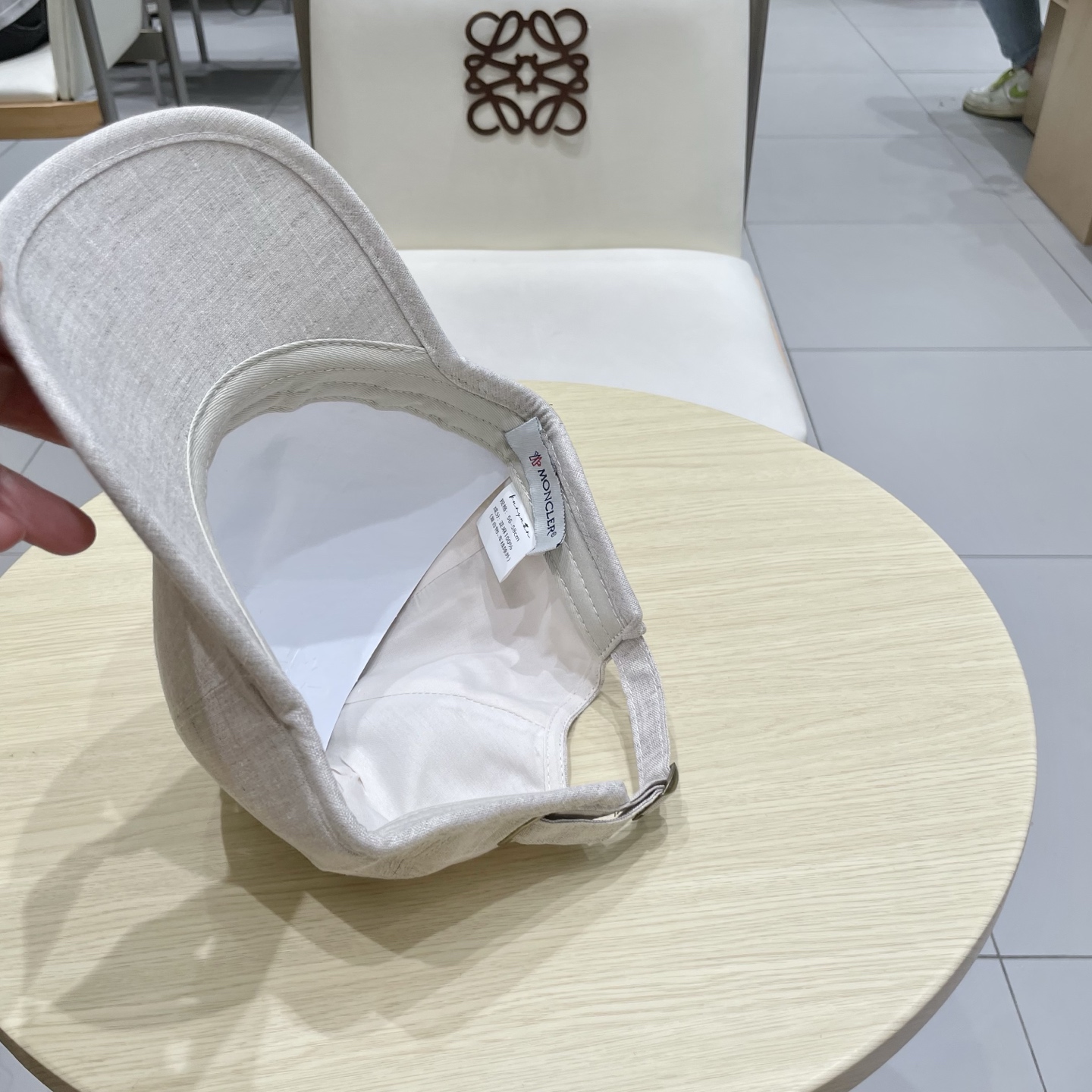  蒙口【MONCELER早秋新款简约棒球帽女网眼透气遮阳帽时尚百搭鸭舌帽潮男