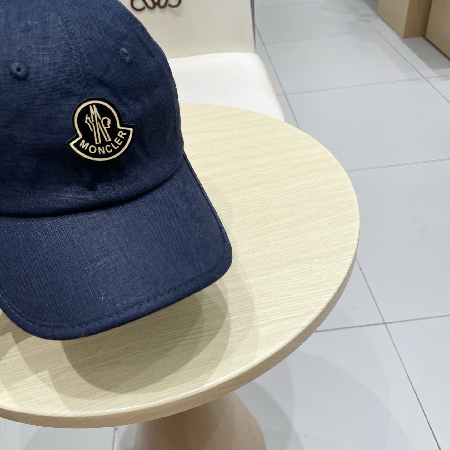  蒙口【MONCELER早秋新款简约棒球帽女网眼透气遮阳帽时尚百搭鸭舌帽潮男