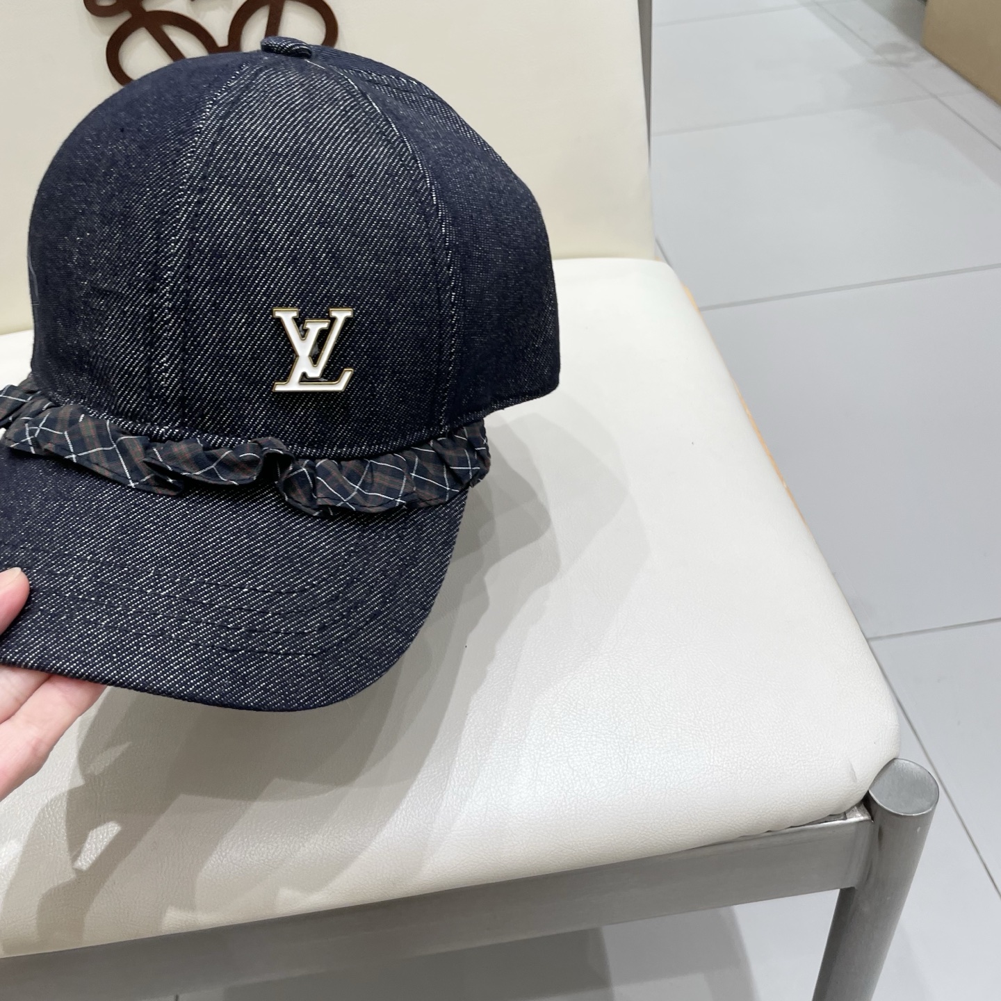  Lv路易威登2025新款春秋牛仔八角帽女复古报童帽时尚百搭英伦风显瘦画家帽子