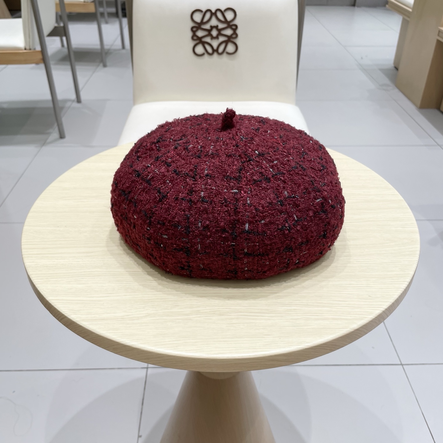 chanel香奈儿秋冬季新款小香贝雷帽女复古风防晒帽大头围蓓蕾八角帽画家帽子女