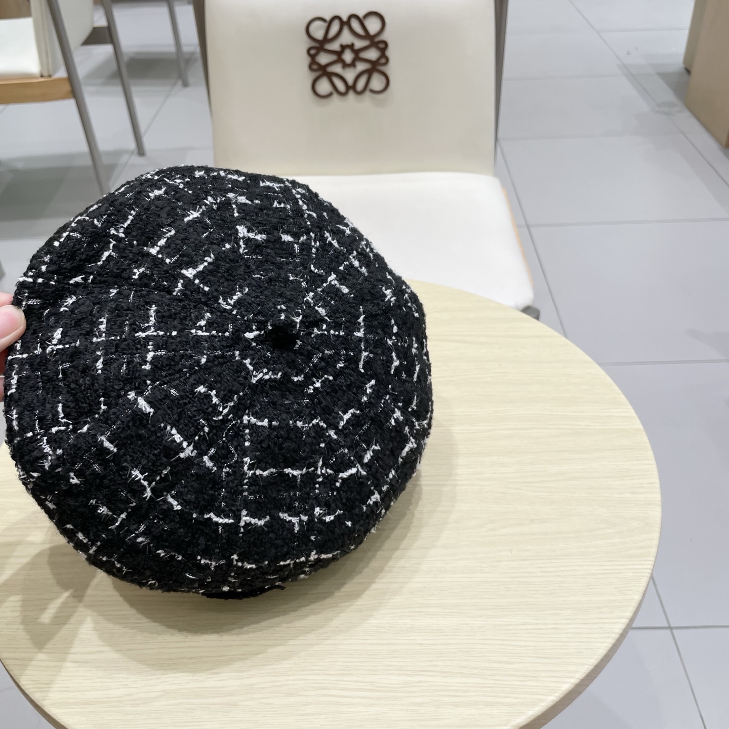 chanel香奈儿秋冬季新款小香贝雷帽女复古风防晒帽大头围蓓蕾八角帽画家帽子女