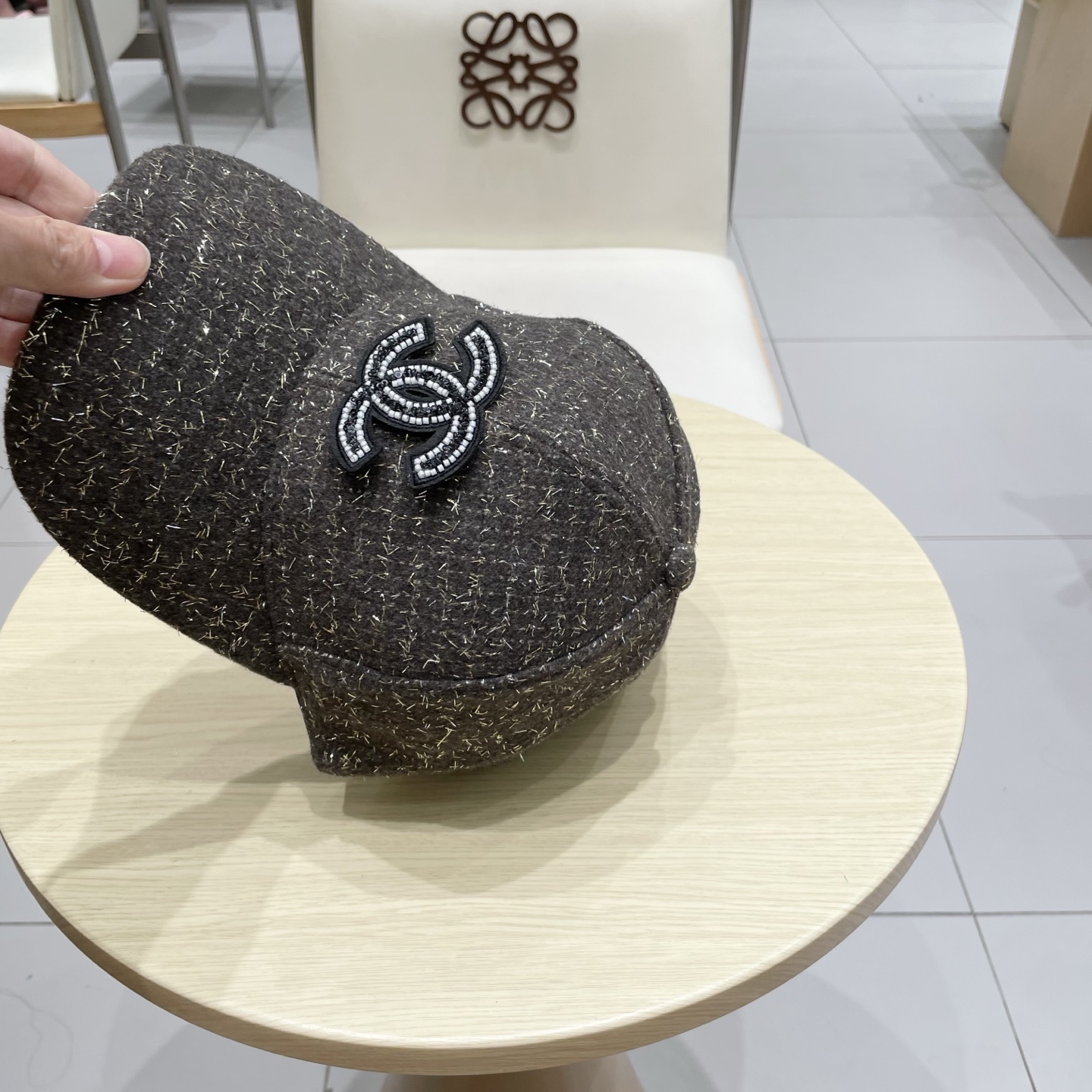  CHANEL香奈儿】秋冬新款简约logo棒球帽，新款出货，大牌款超好搭配，赶紧入手！