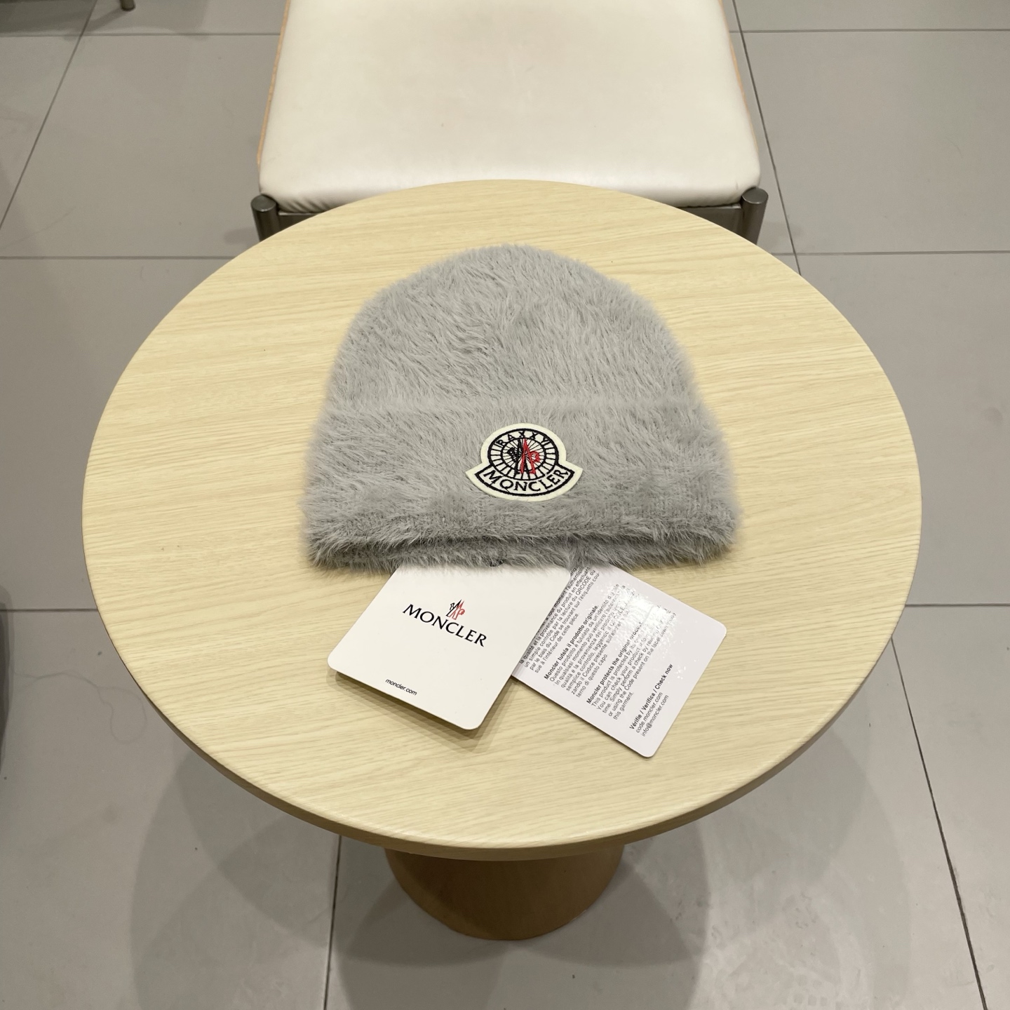 蒙口Moncler盟可睐2025早秋冬款经典针织帽，原单复刻.非常柔软亲肤，弹性很好💓有质感又非常百搭的