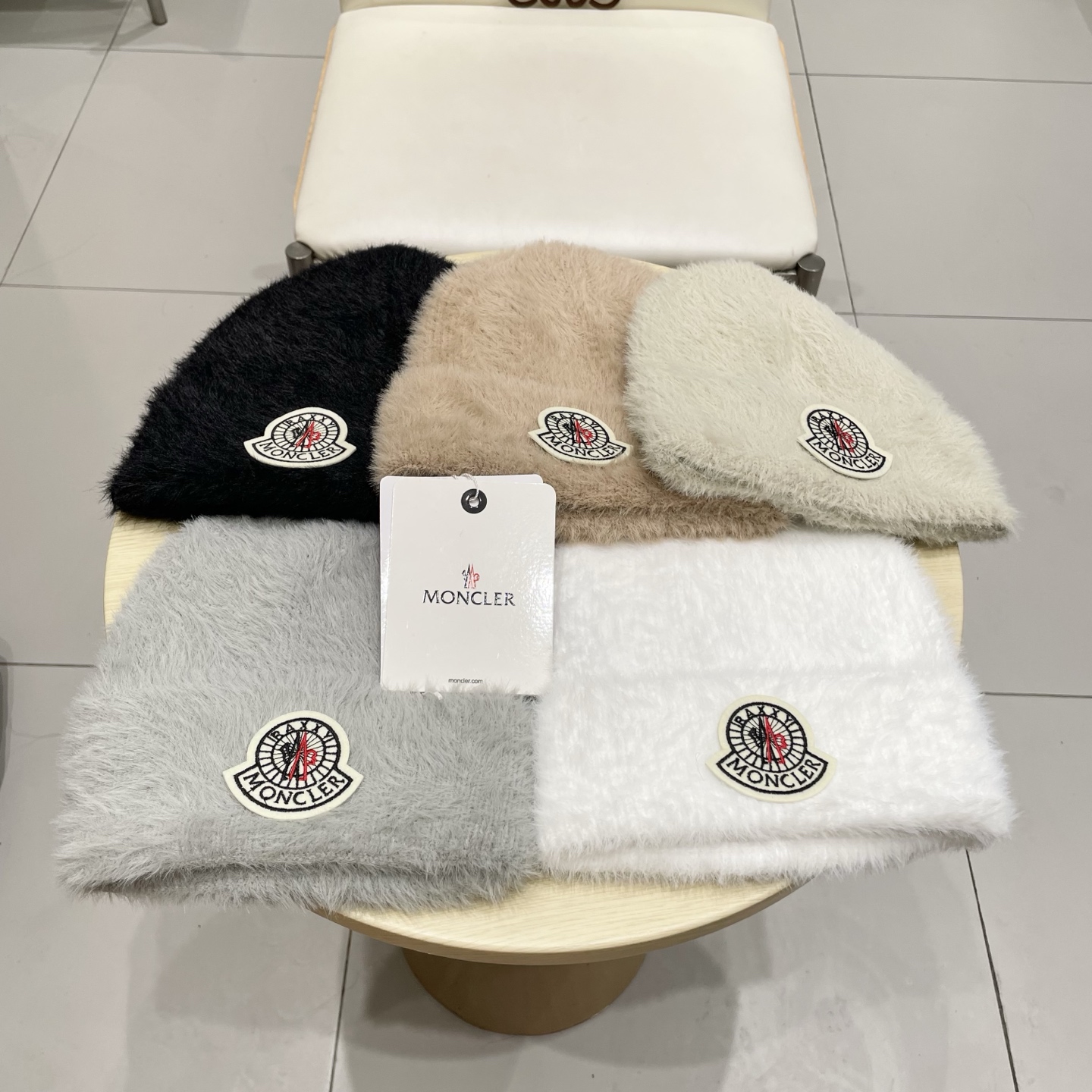  蒙口Moncler盟可睐2025早秋冬款经典针织帽，原单复刻.非常柔软亲肤，弹性很好💓有质感又非常百搭