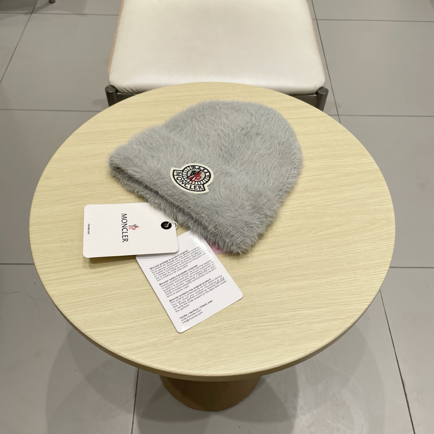 蒙口Moncler盟可睐2025早秋冬款经典针织帽，原单复刻.非常柔软亲肤，弹性很好💓有质感又非常百搭的