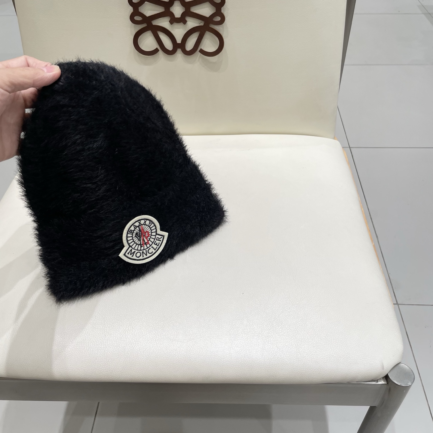 蒙口Moncler盟可睐2025早秋冬款经典针织帽，原单复刻.非常柔软亲肤，弹性很好💓有质感又非常百搭的