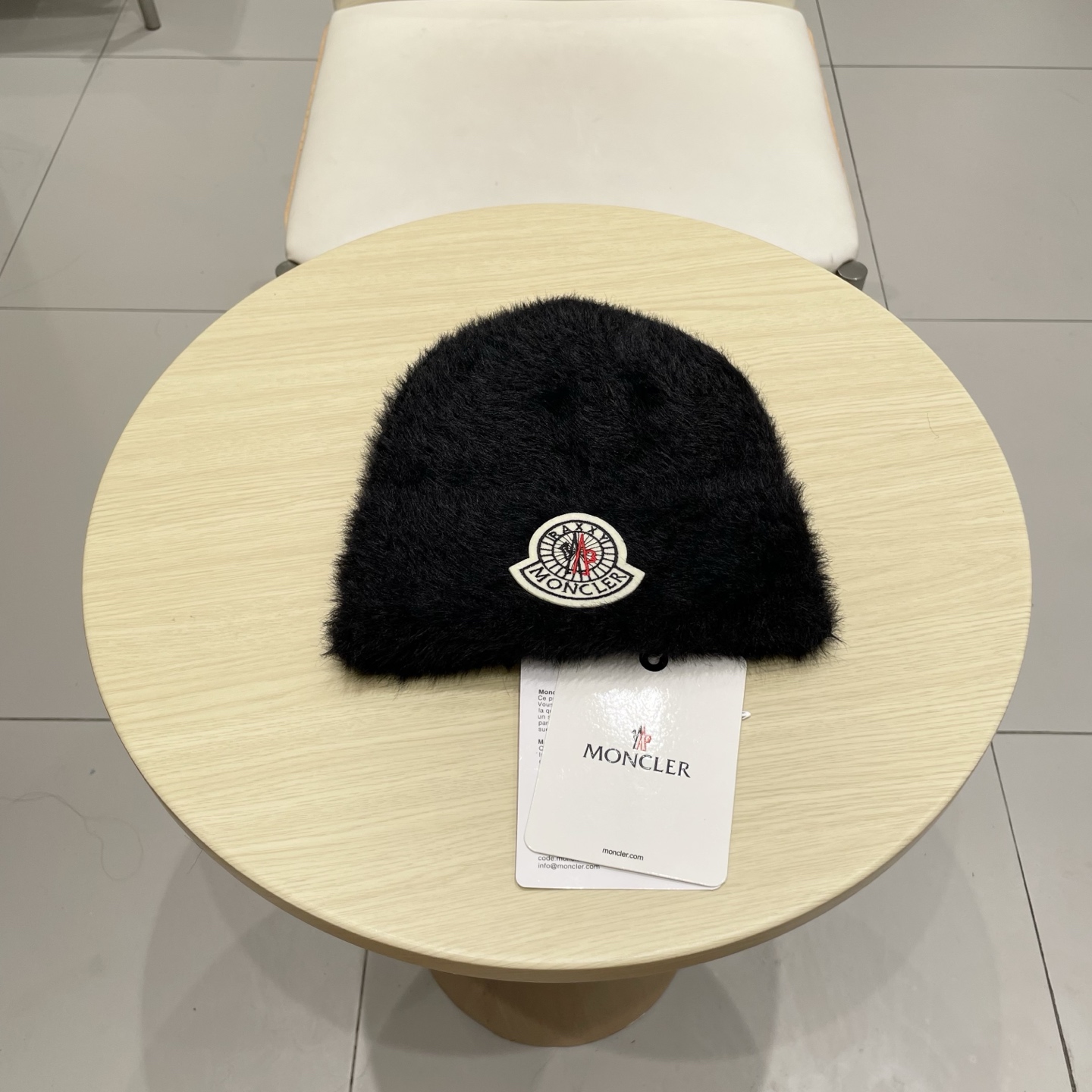 蒙口Moncler盟可睐2025早秋冬款经典针织帽，原单复刻.非常柔软亲肤，弹性很好💓有质感又非常百搭的