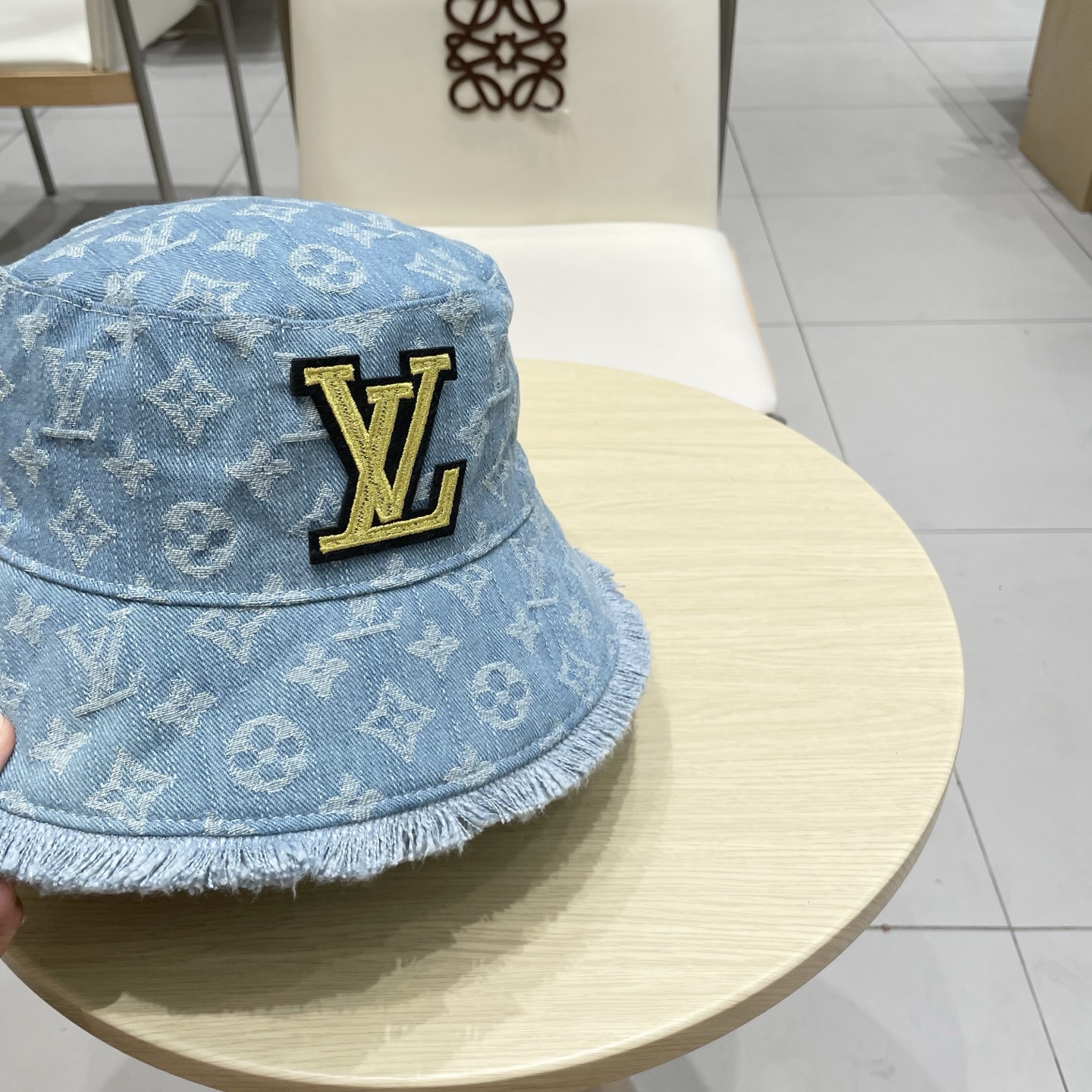 LV路易威登渔夫帽 轻盈透气。完美版型，独家实物拍摄，男女适用