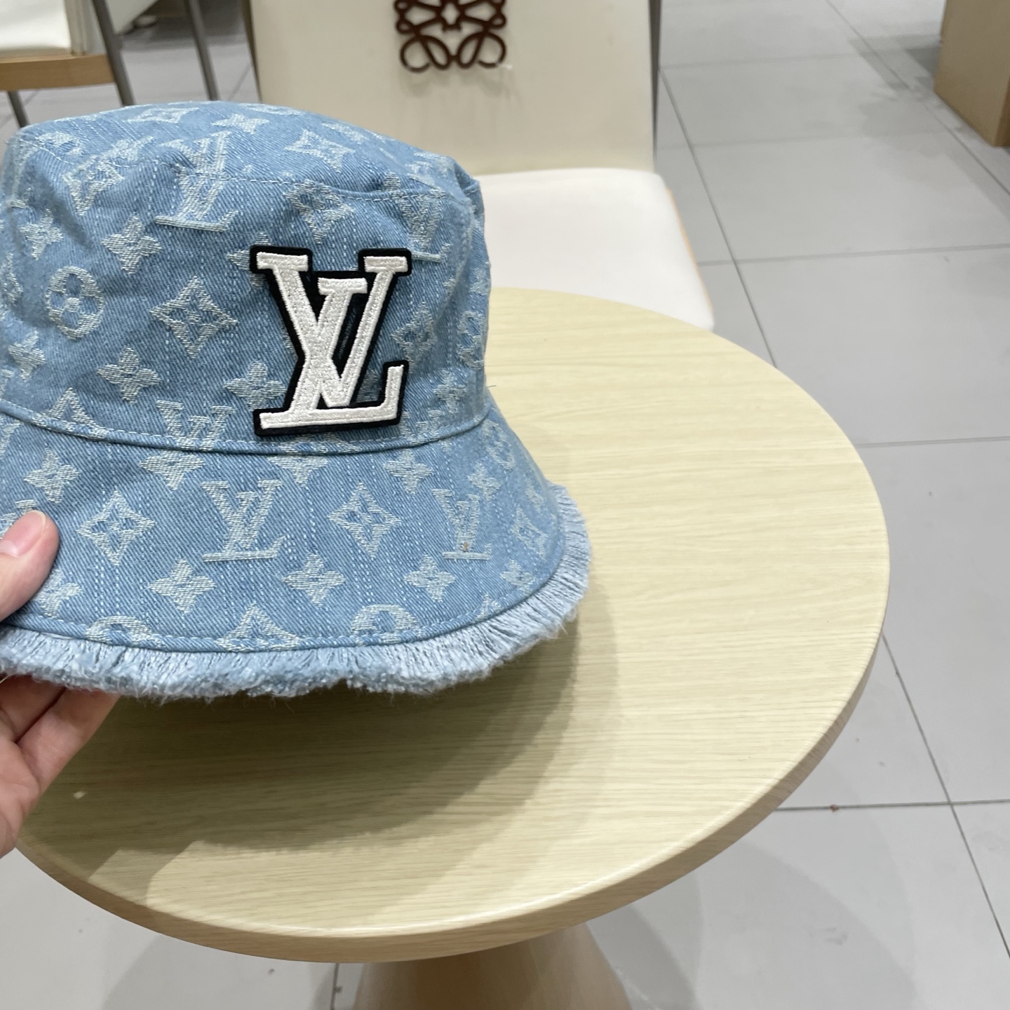 LV路易威登渔夫帽 轻盈透气。完美版型，独家实物拍摄，男女适用