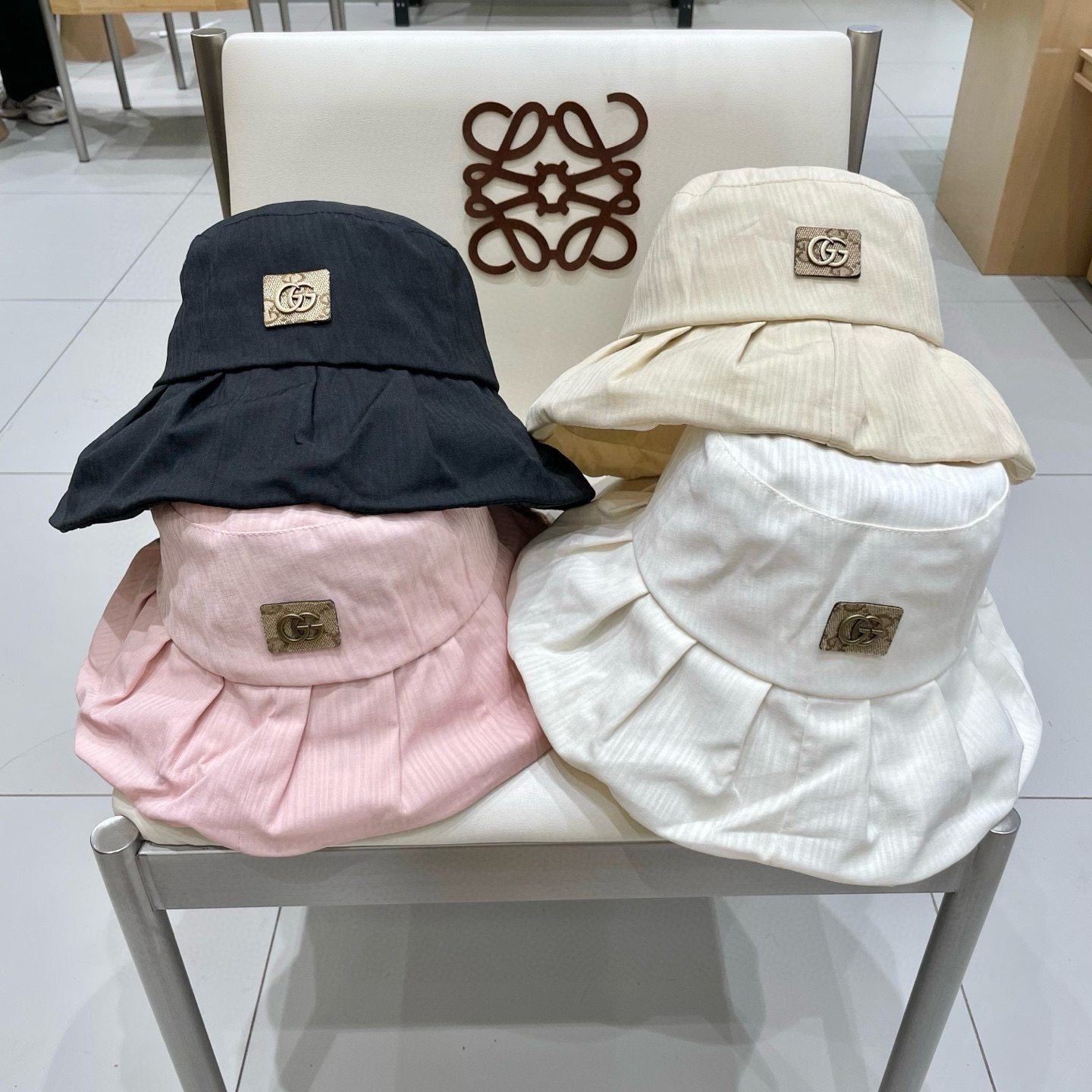 【GUCCI古奇】2025新款渔夫帽，新款出货，大牌款超好搭配，赶紧入手！