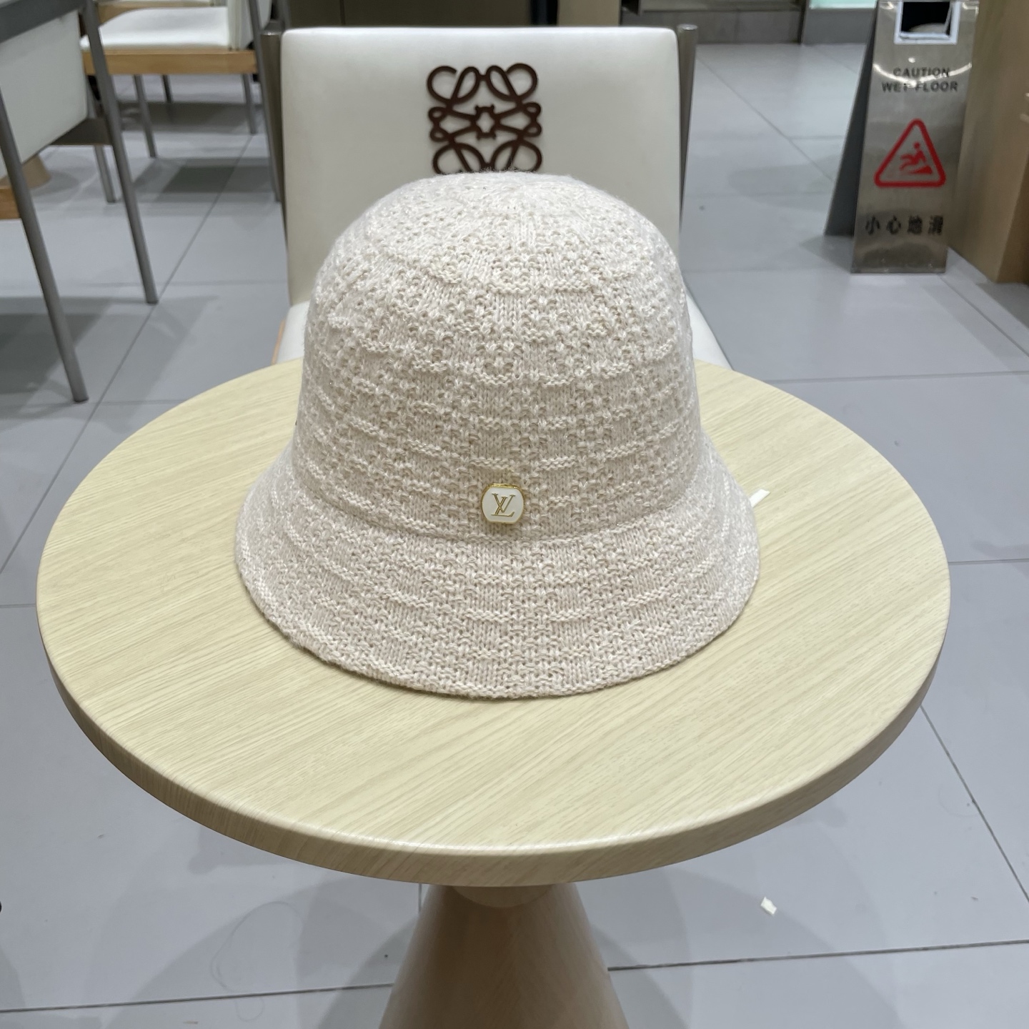 🧢路易威登棒球帽 LouisVuitton😍帽子女2025年新款秋冬羊毛水桶帽显脸小盆帽时尚百搭保暖渔夫