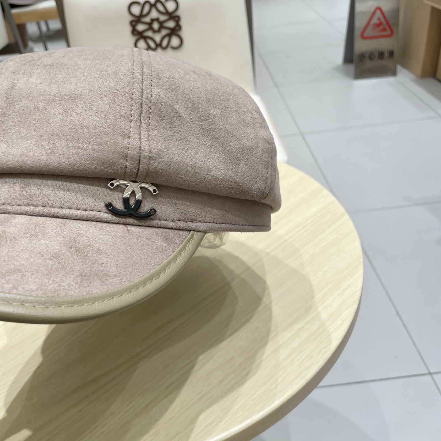 chanel香奈儿2025新款春秋皮檐八角帽女复古报童帽时尚百搭英伦风显脸小画家帽