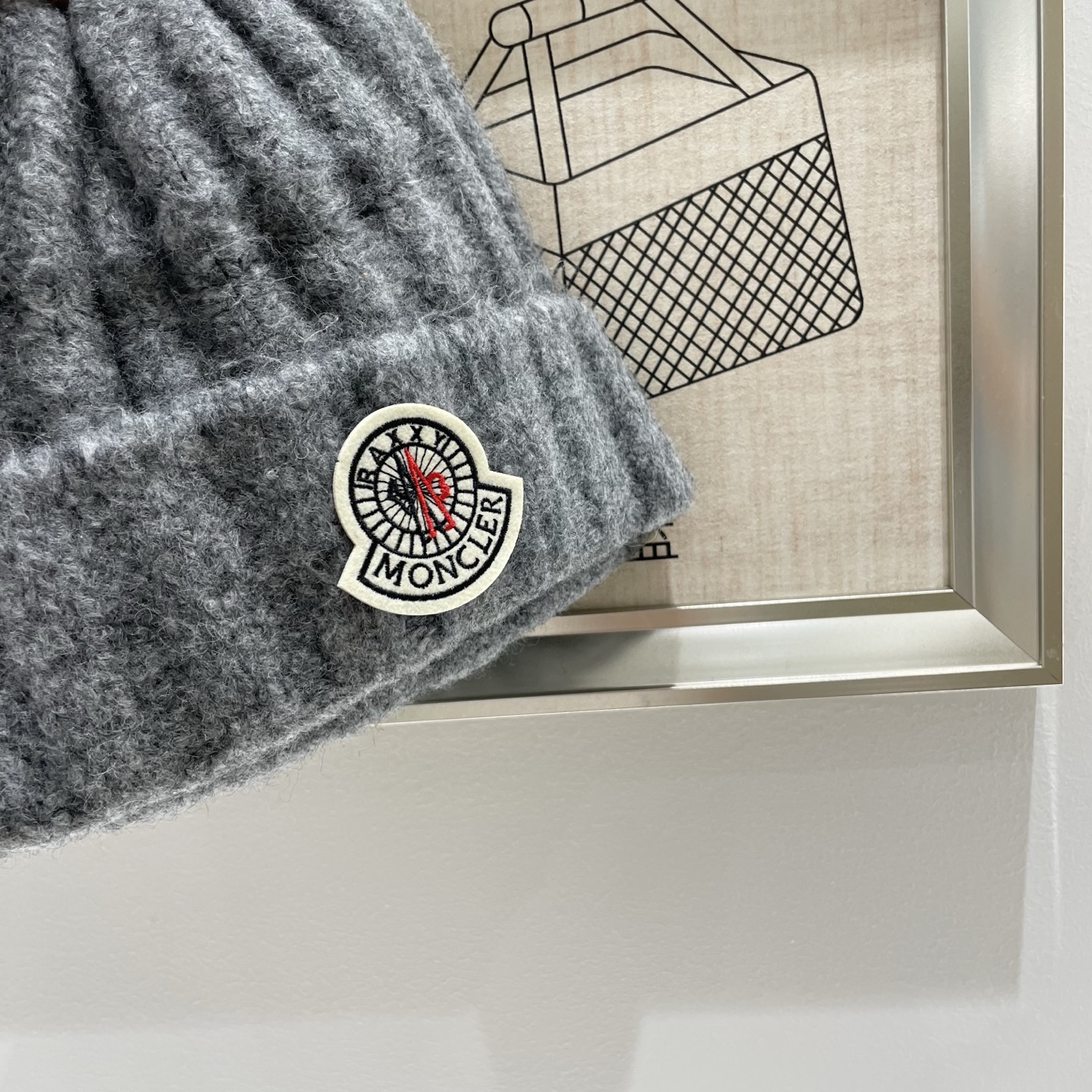 蒙口Moncler盟可睐2025早秋冬款经典针织帽，原单复刻.非常柔软亲肤，弹性很好💓有质感又非常百搭的