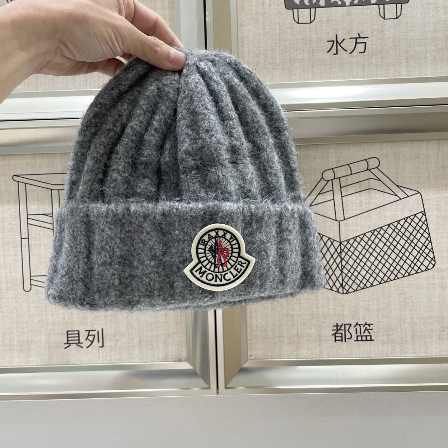 蒙口Moncler盟可睐2025早秋冬款经典针织帽，原单复刻.非常柔软亲肤，弹性很好💓有质感又非常百搭的