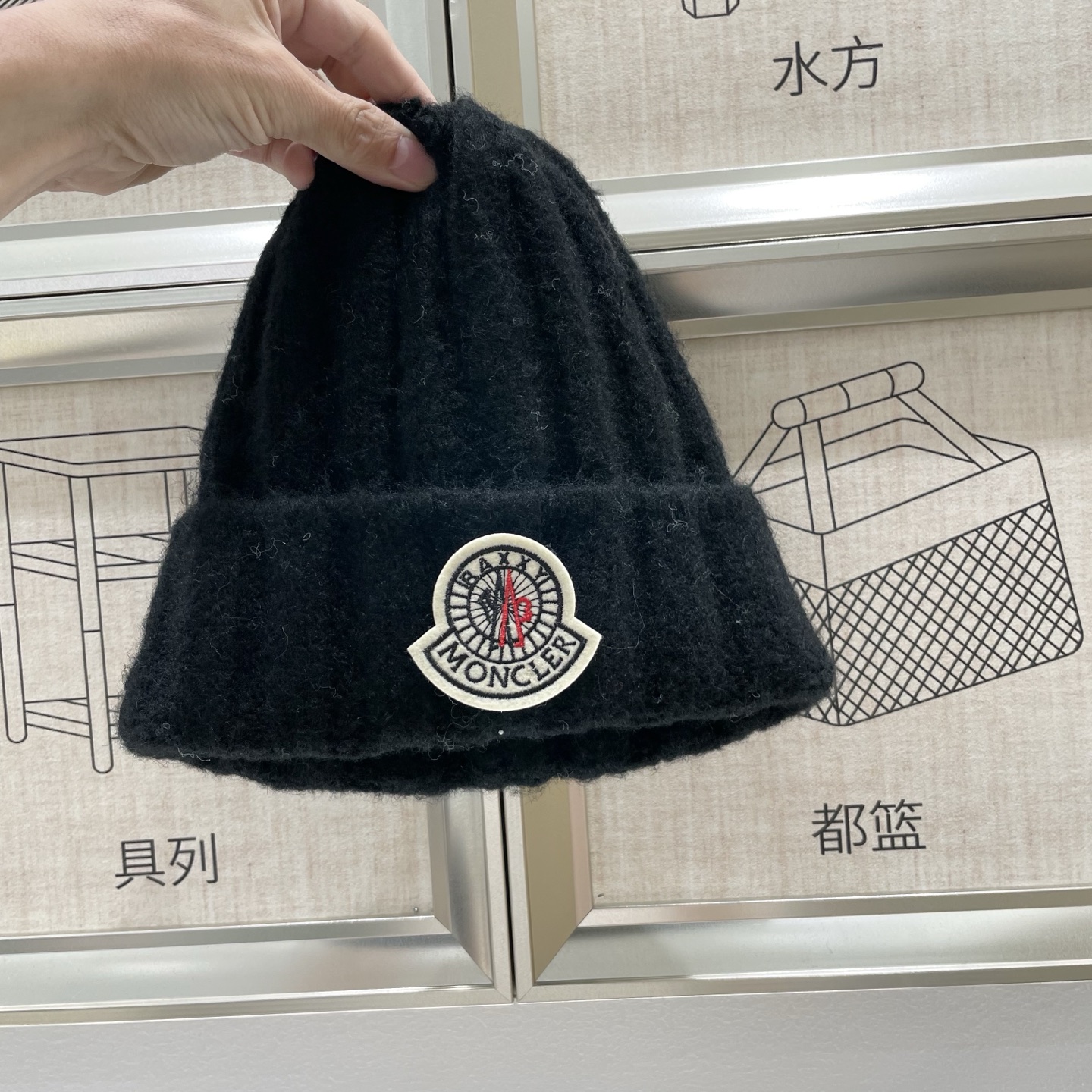 蒙口Moncler盟可睐2025早秋冬款经典针织帽，原单复刻.非常柔软亲肤，弹性很好💓有质感又非常百搭的