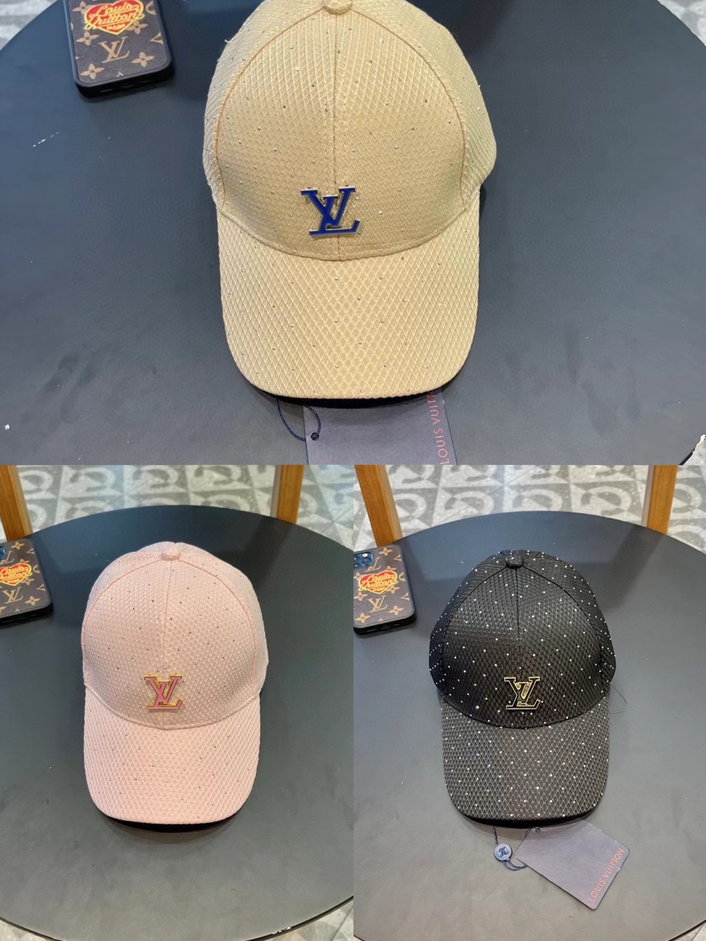   LV新款专柜同步棒球帽，专柜同步出货，大牌款超好搭配，赶紧入手！