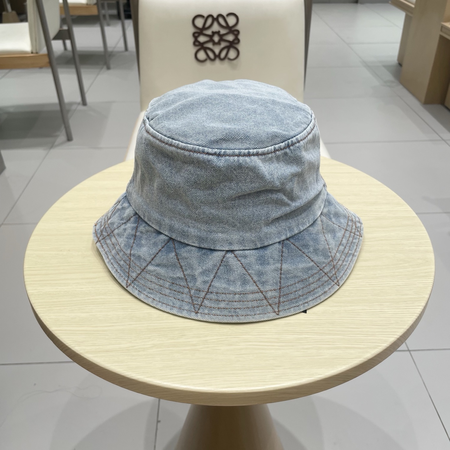 LV牛仔渔夫帽，头围57cm