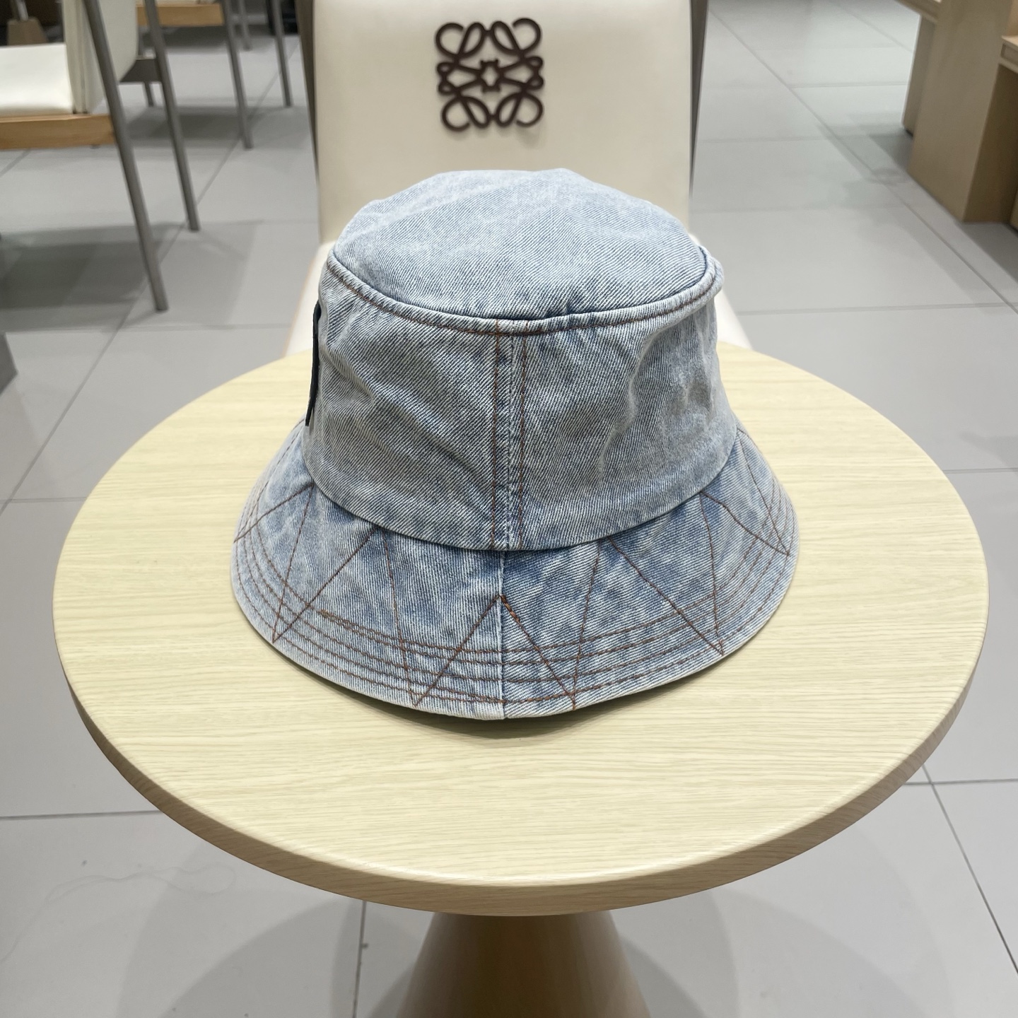 LV牛仔渔夫帽，头围57cm