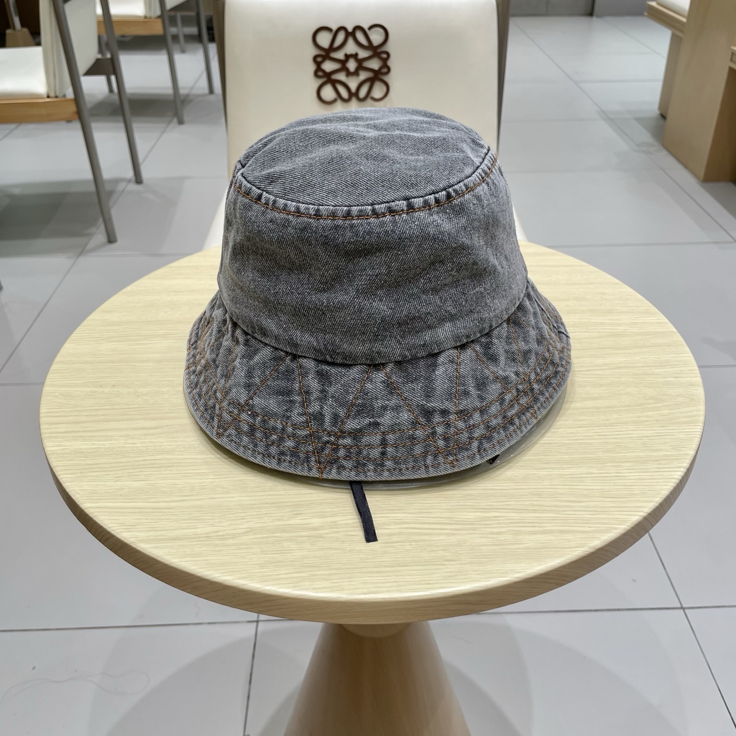  LV牛仔渔夫帽，头围57cm