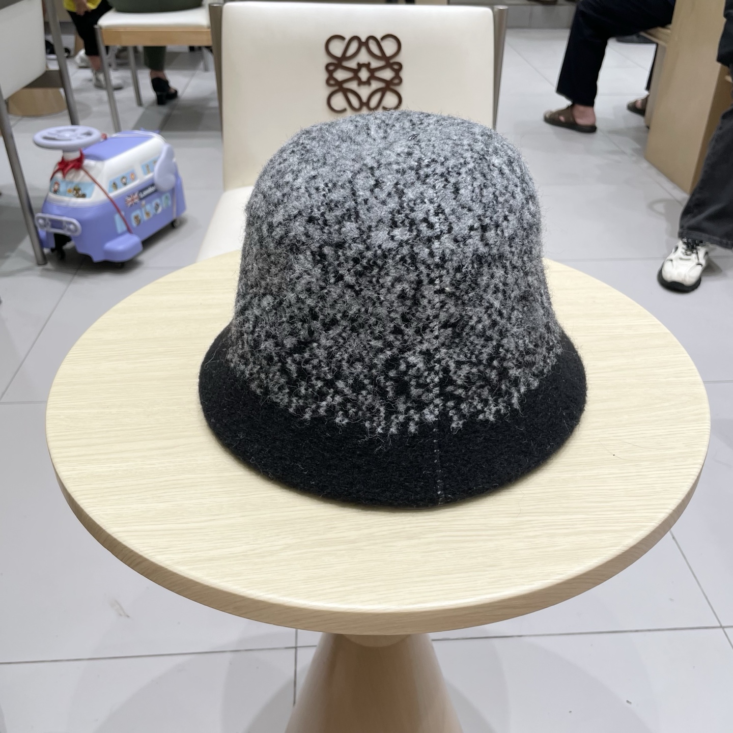 蒙口2025秋冬针织渔夫帽子女韩版加厚保暖时尚盆帽纯色百搭素颜显脸小