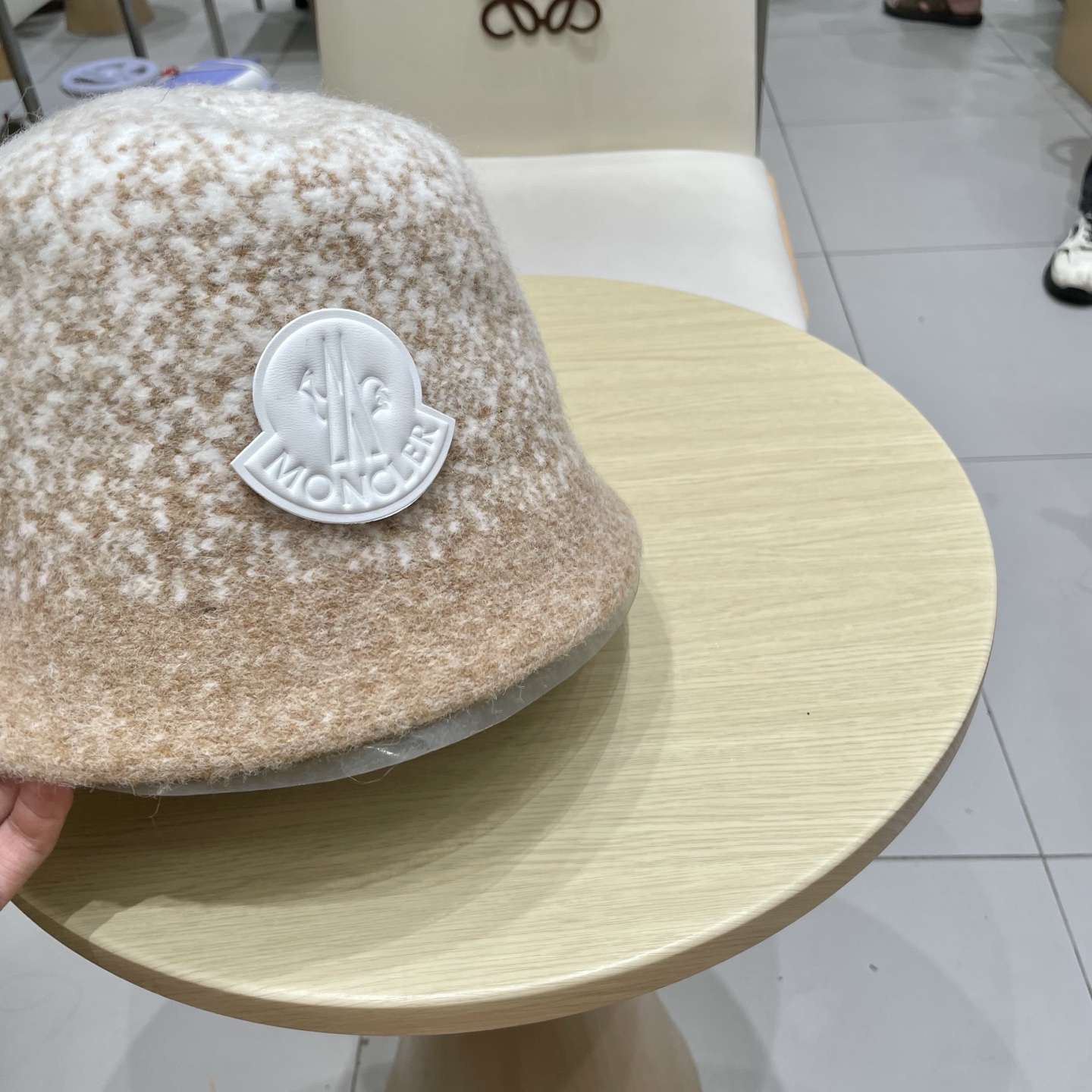 蒙口2025秋冬针织渔夫帽子女韩版加厚保暖时尚盆帽纯色百搭素颜显脸小