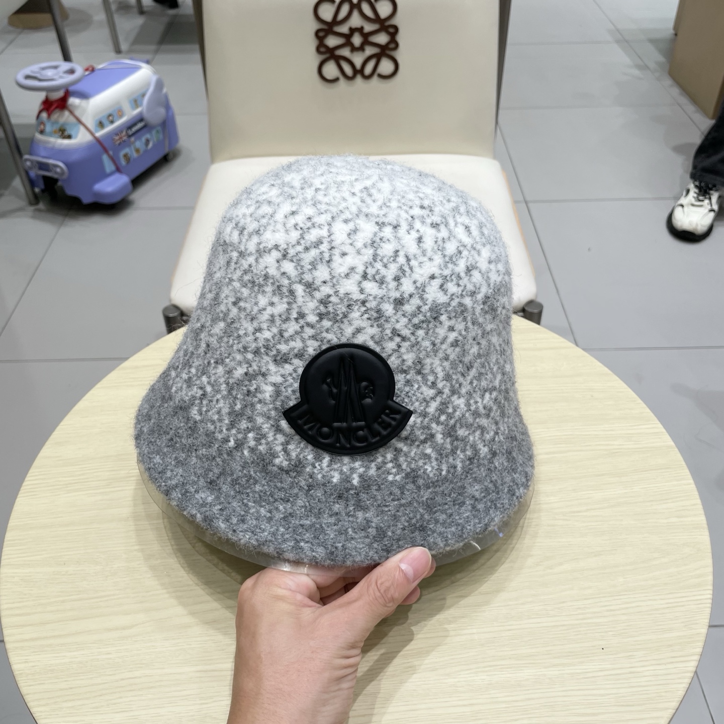 蒙口2025秋冬针织渔夫帽子女韩版加厚保暖时尚盆帽纯色百搭素颜显脸小