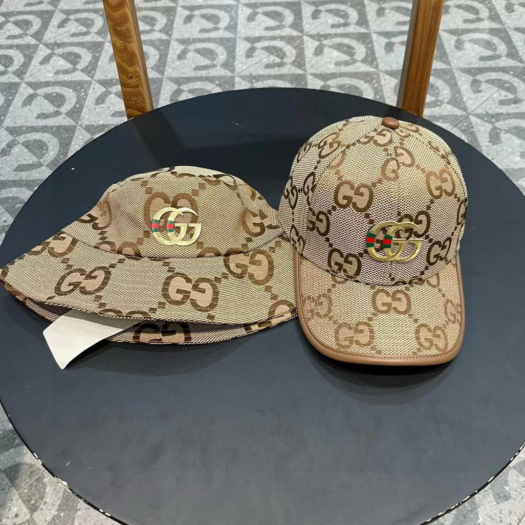 渔夫帽棒球帽古奇渔夫帽GUCCI🧢原单品质火爆来袭 🔥🎩 工艺非常精美 高档大气上档次！低调奢华，方便携