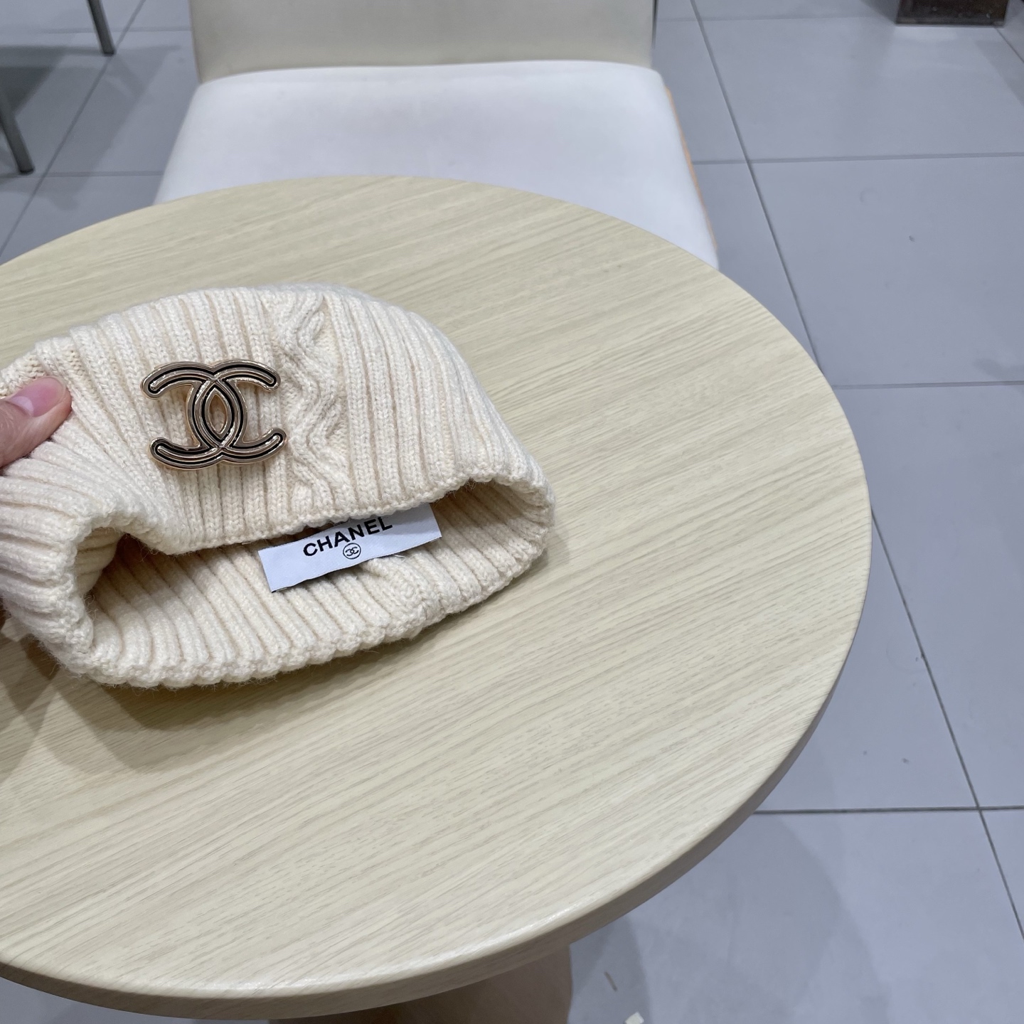 Chanel香奈儿新款👏毛线帽针织帽👏