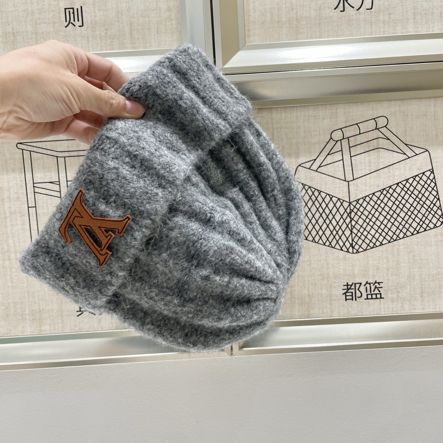 LV 路易威登 2025秋冬新款毛线帽，男女款针织帽，