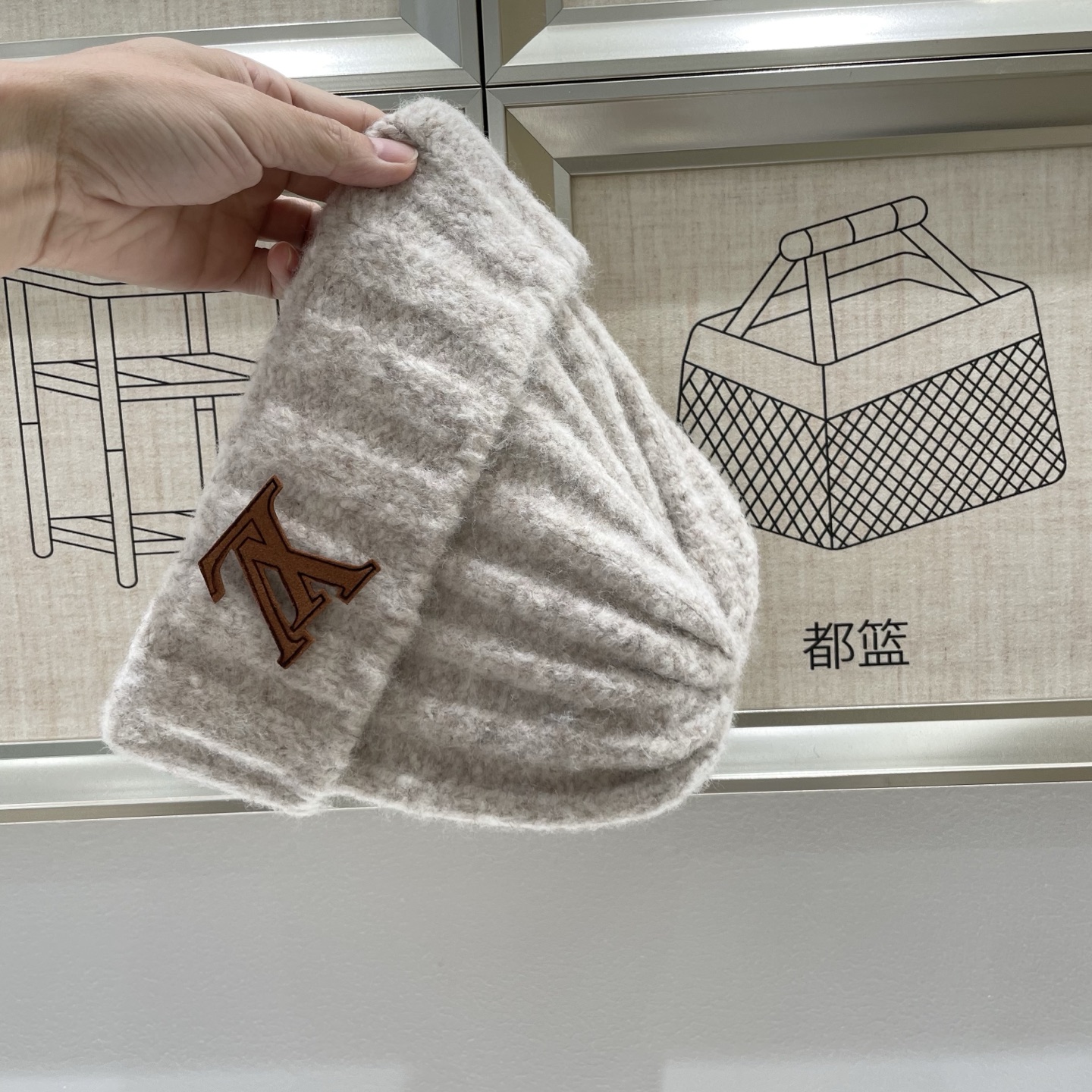 LV 路易威登 2025秋冬新款毛线帽，男女款针织帽，