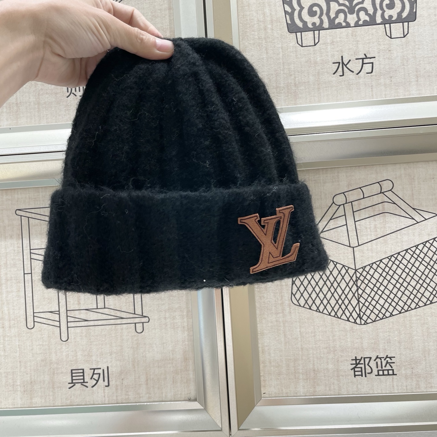 LV 路易威登 2025秋冬新款毛线帽，男女款针织帽，