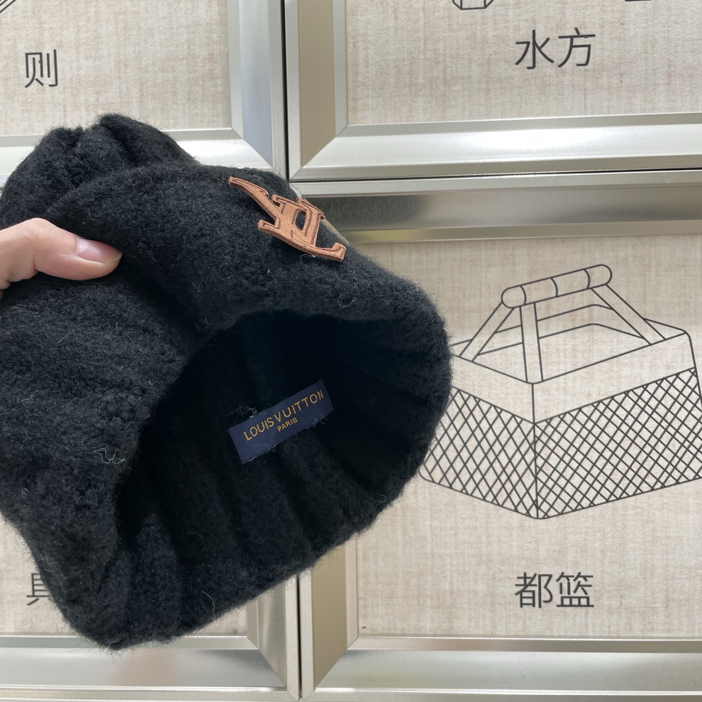 LV 路易威登 2025秋冬新款毛线帽，男女款针织帽，