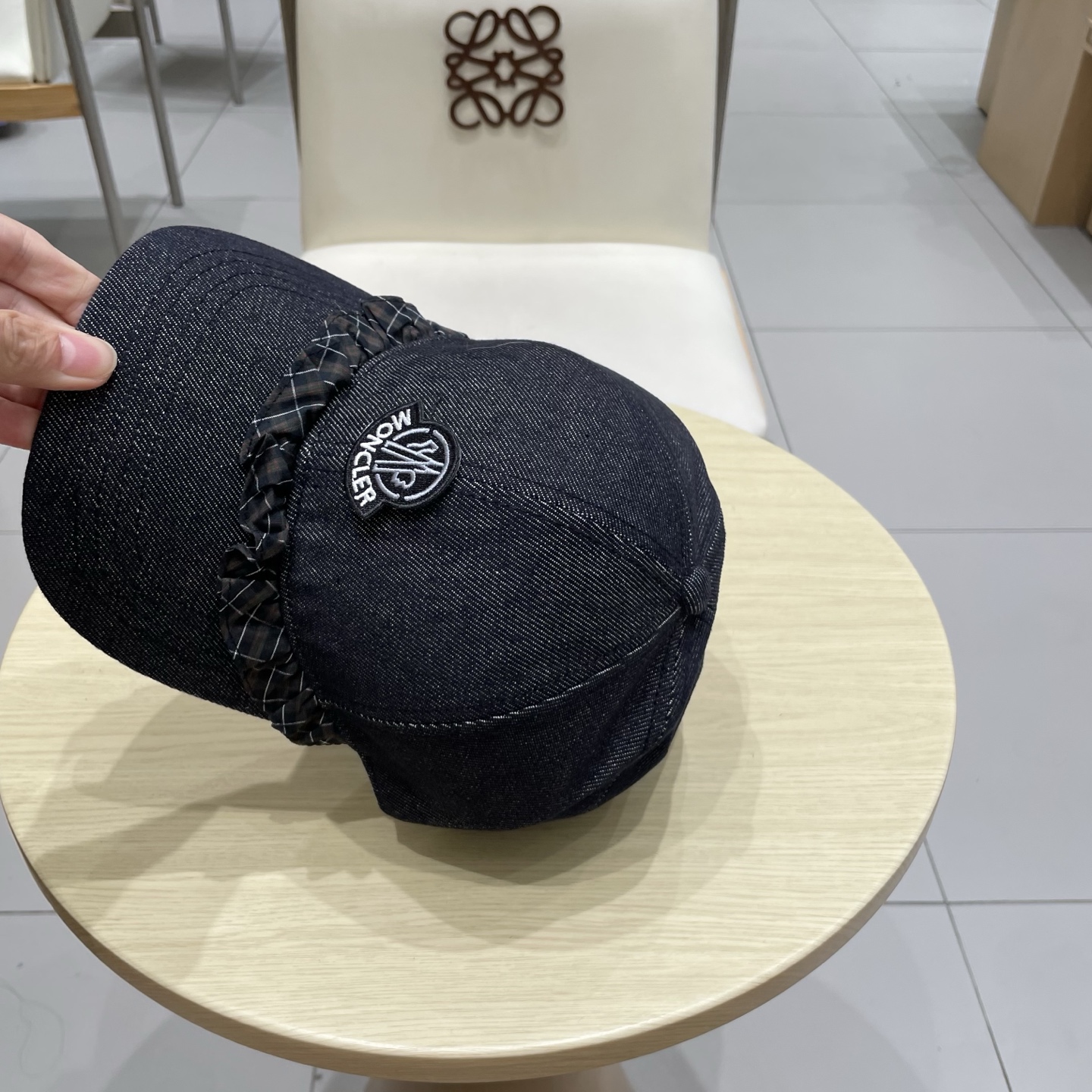 2025春夏新款 蒙口MONCLER棒球帽，年轻时尚潮人穿搭色系，视觉效果超强，立体字母，好看有质感