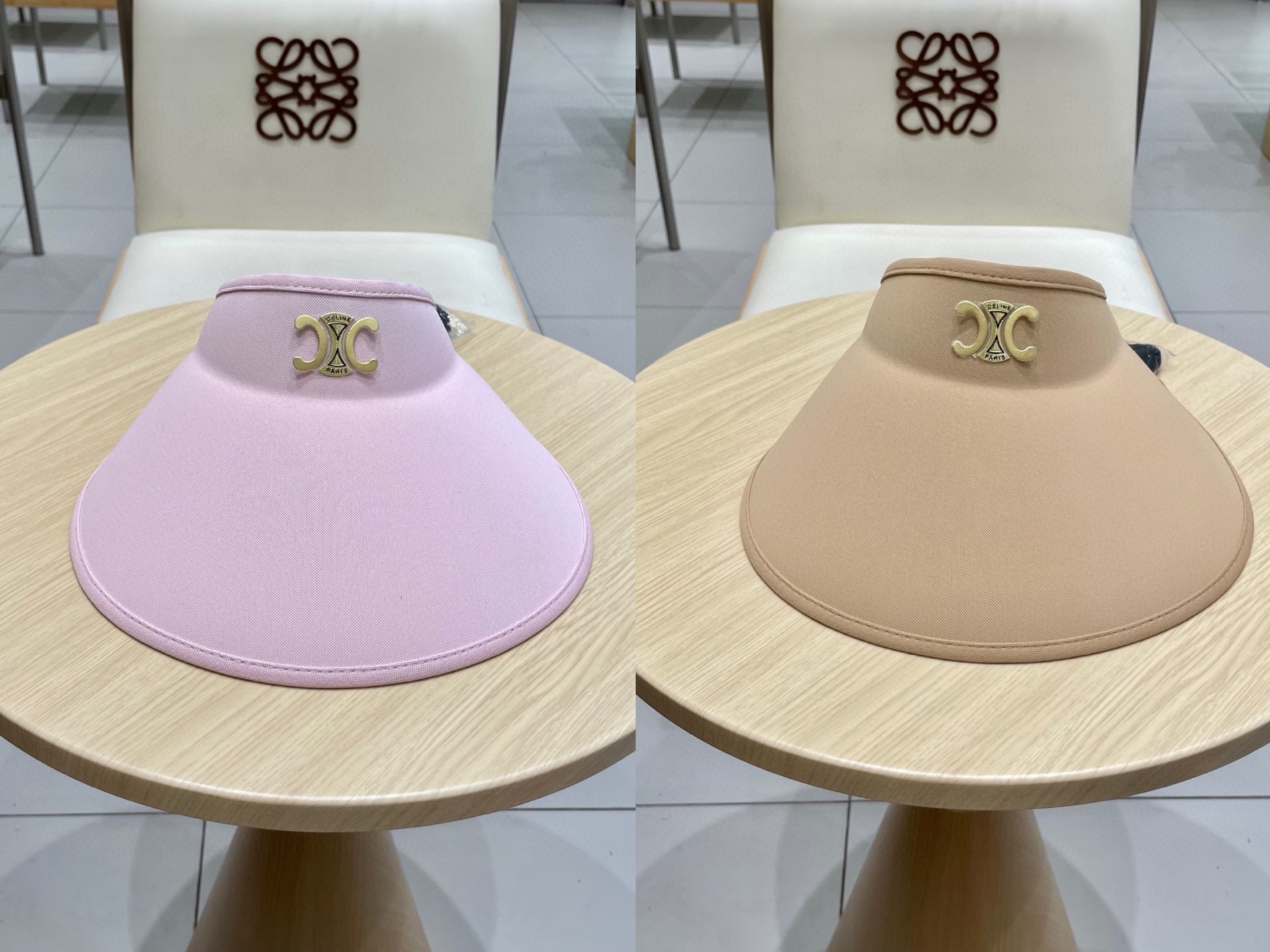  celine塞琳新款2025遮阳空顶帽子女减龄时尚春夏季鸭舌帽百搭简约休闲防晒帽