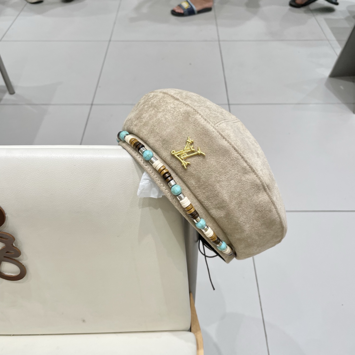  路易威登棒球帽 LouisVuitto2025新款秋冬季韩系个性复古贝雷帽女款气质蓓蕾大头围帽子潮