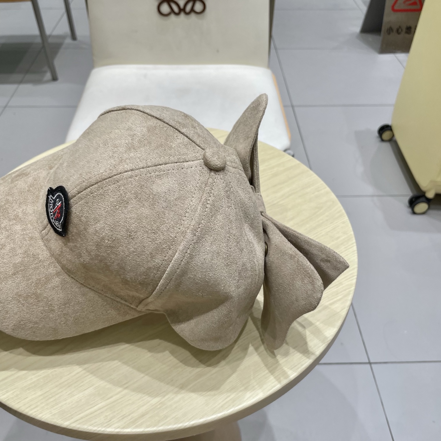 蒙口MONCLER2025新款大蝴蝶结棒球帽子女甜美可爱百搭减龄硬顶鸭舌帽显脸小